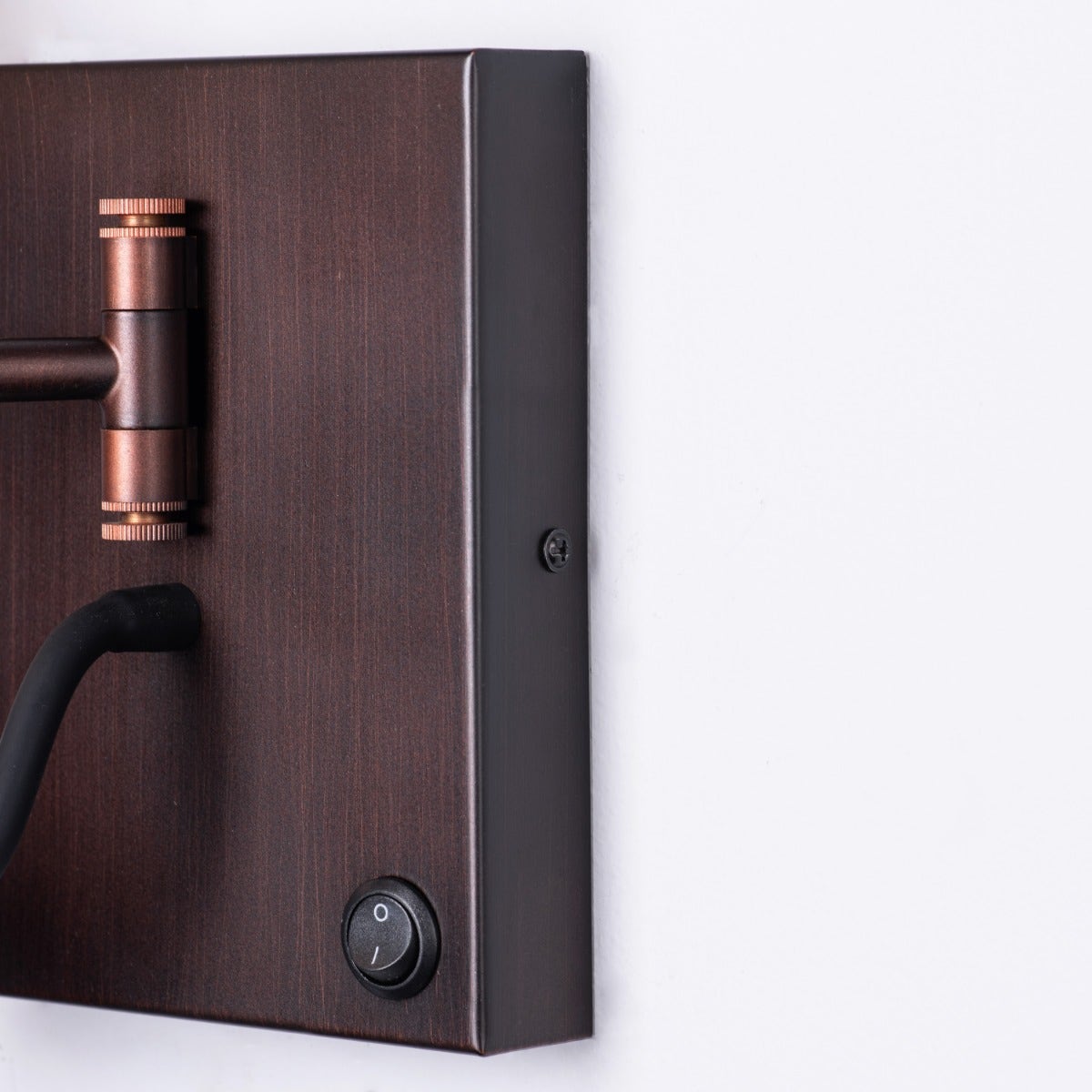 Thinking Out Loud Bedside (Coffee, With LED Downlighter) Wall Light