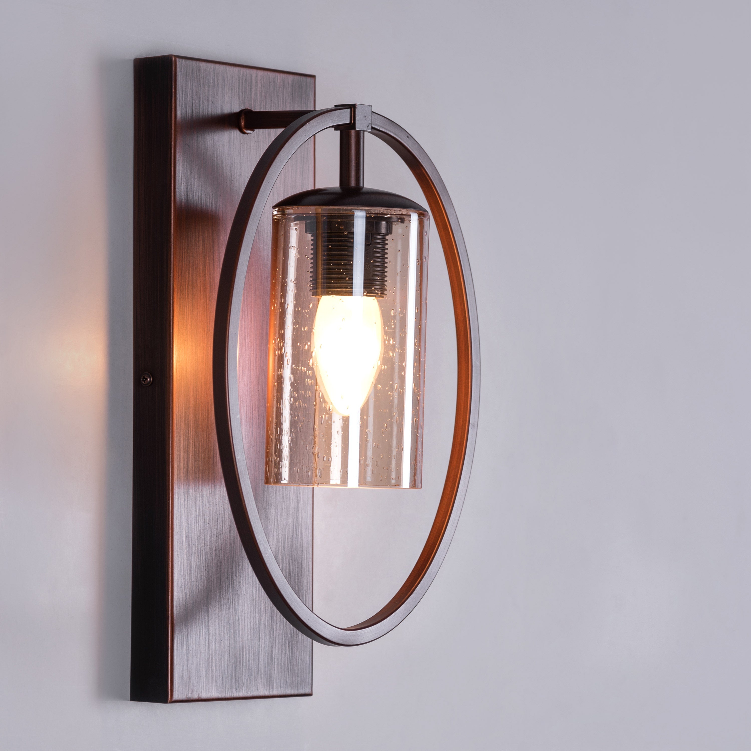 Play The Game (Coffee, Amber) Signature Glass Wall Light