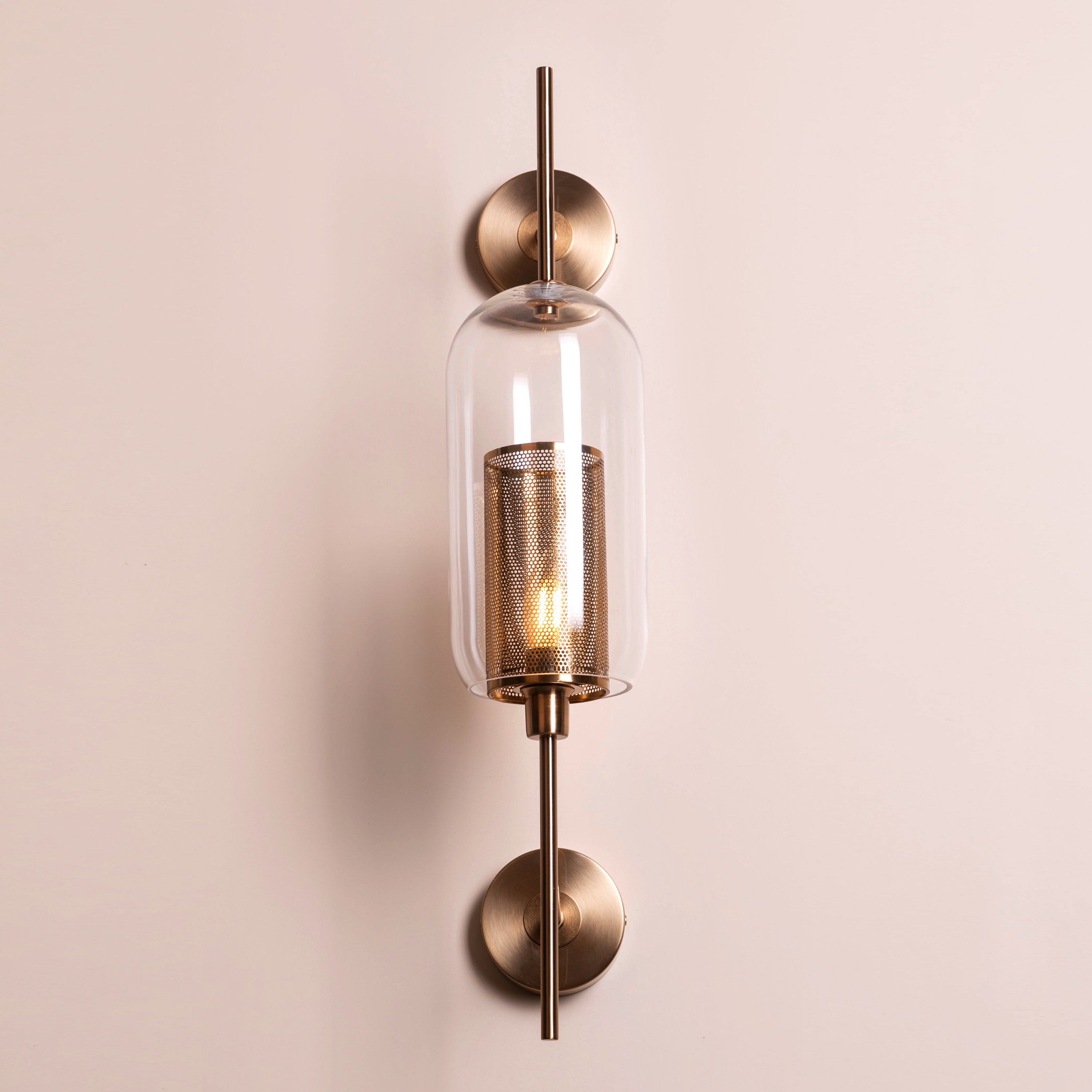 Good To Glow (Gold) Double Wall Light