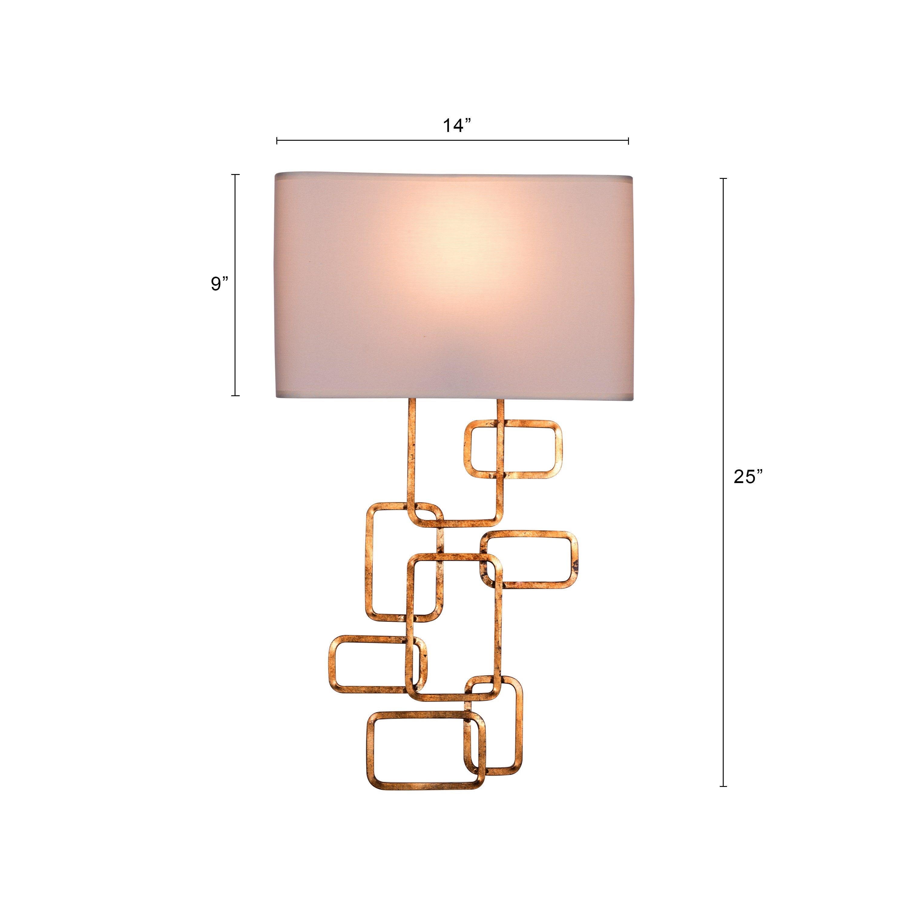 Sundowner (Gold, Foil Finish) Wall Light