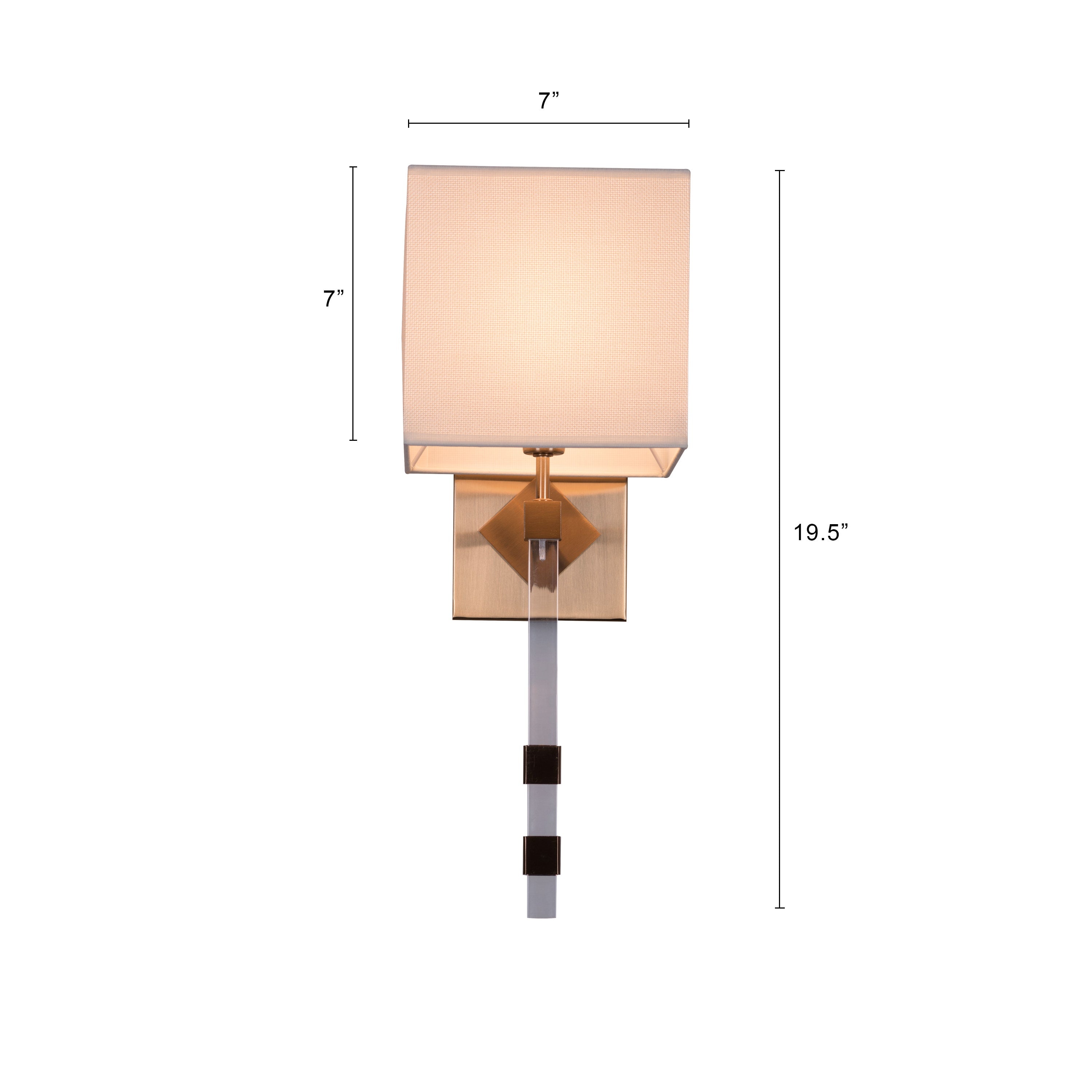 Feeling Flawless (Gold) Wall Light