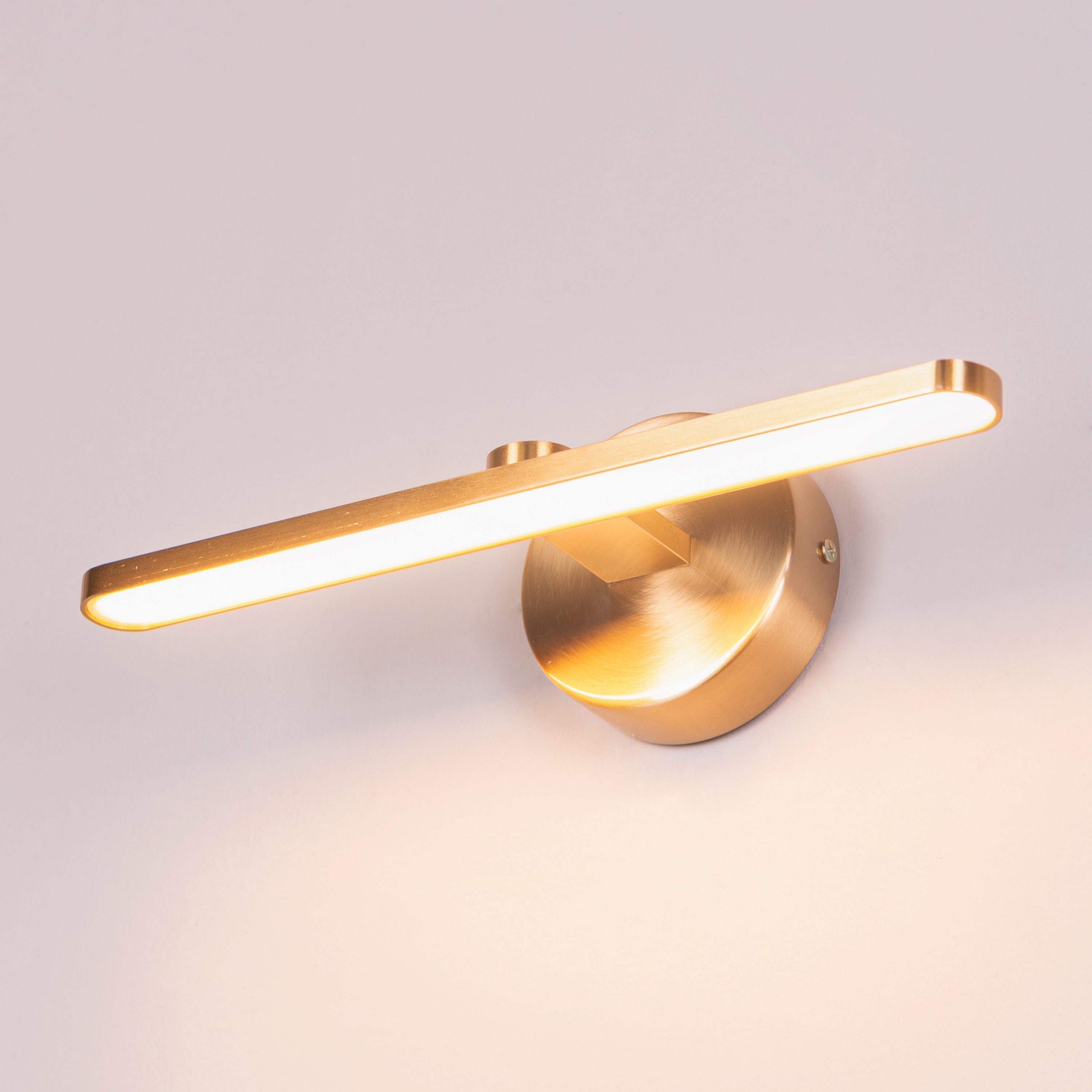 It's A Must (Small, Gold, Built-In LED) Picture Light