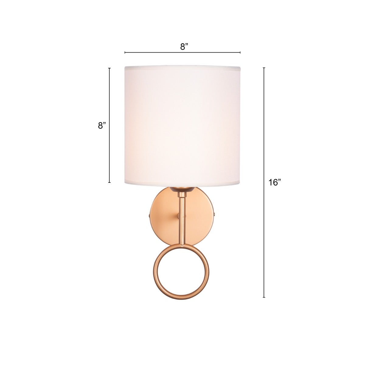 Blessed Bedside (Gold) Wall Light