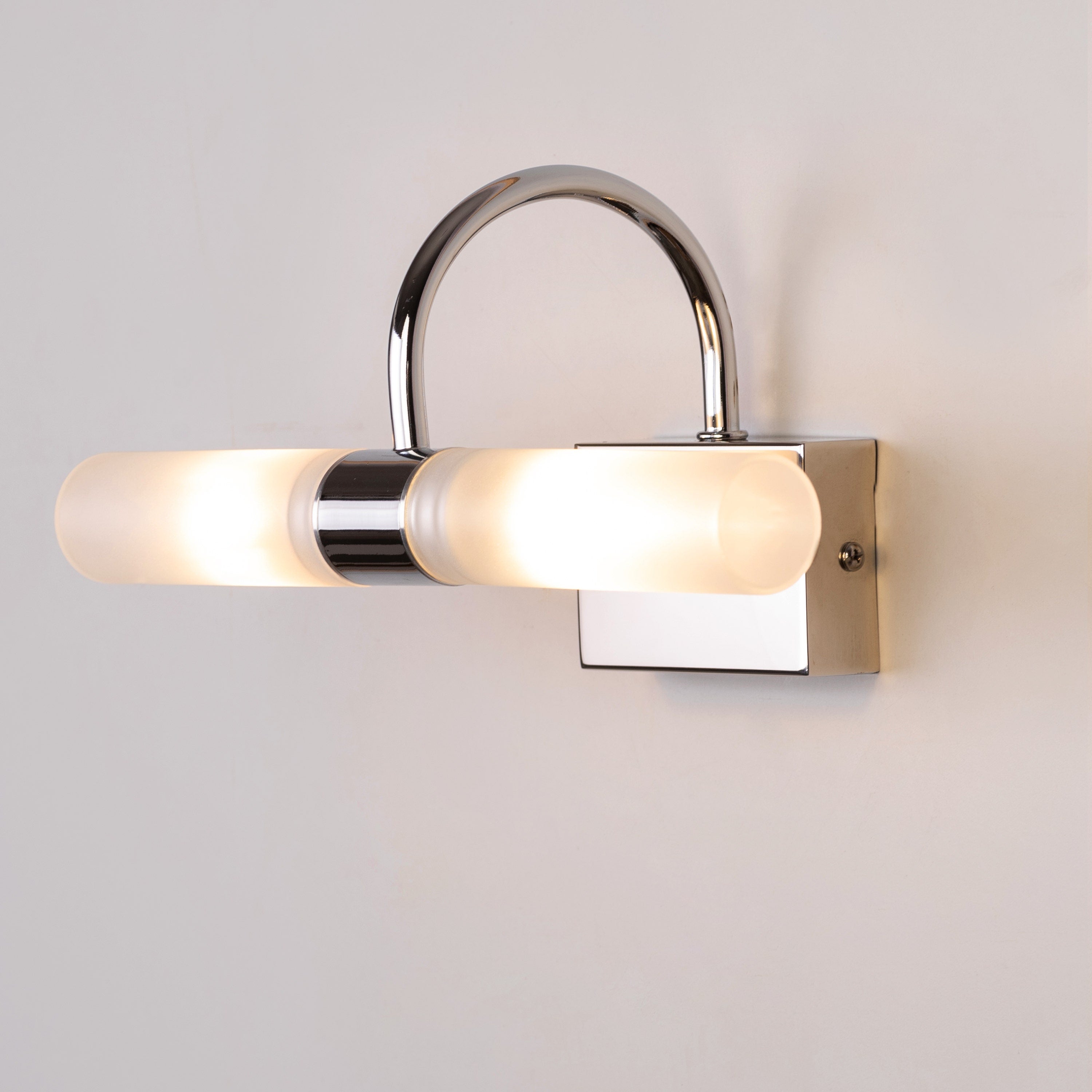 Please & Thanks (Chrome) Vanity Light