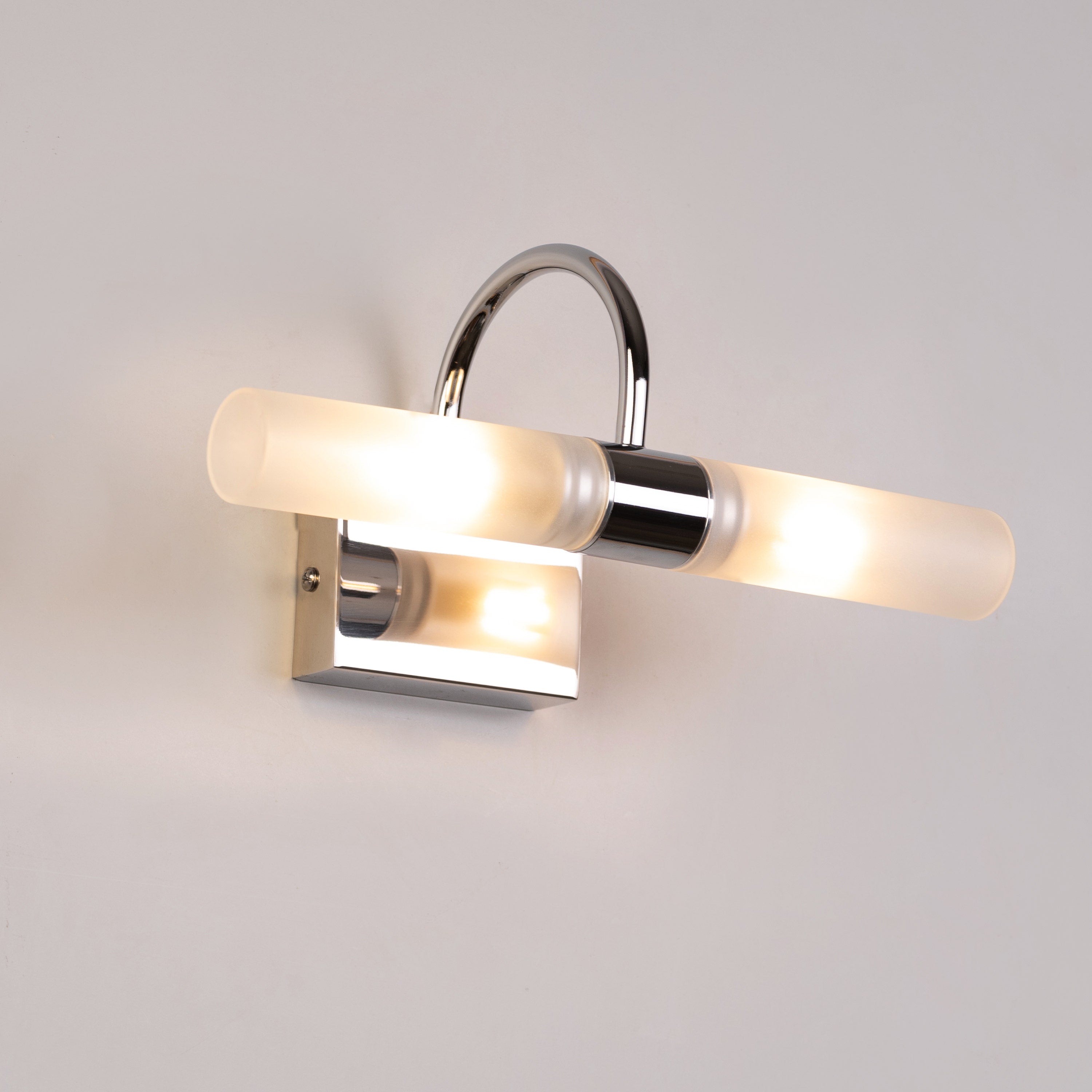 Please & Thanks (Chrome) Vanity Light