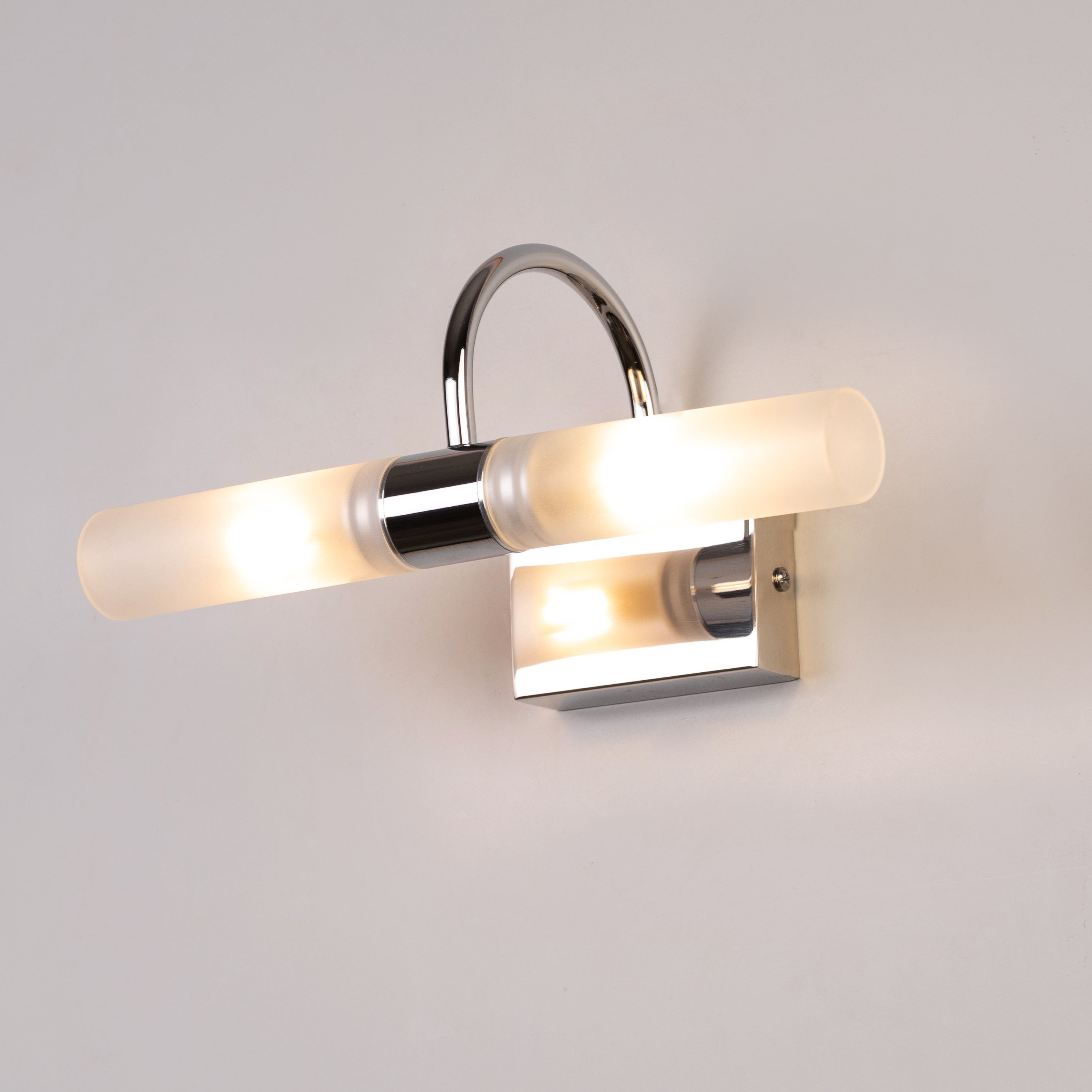 Please & Thanks (Chrome) Vanity Light