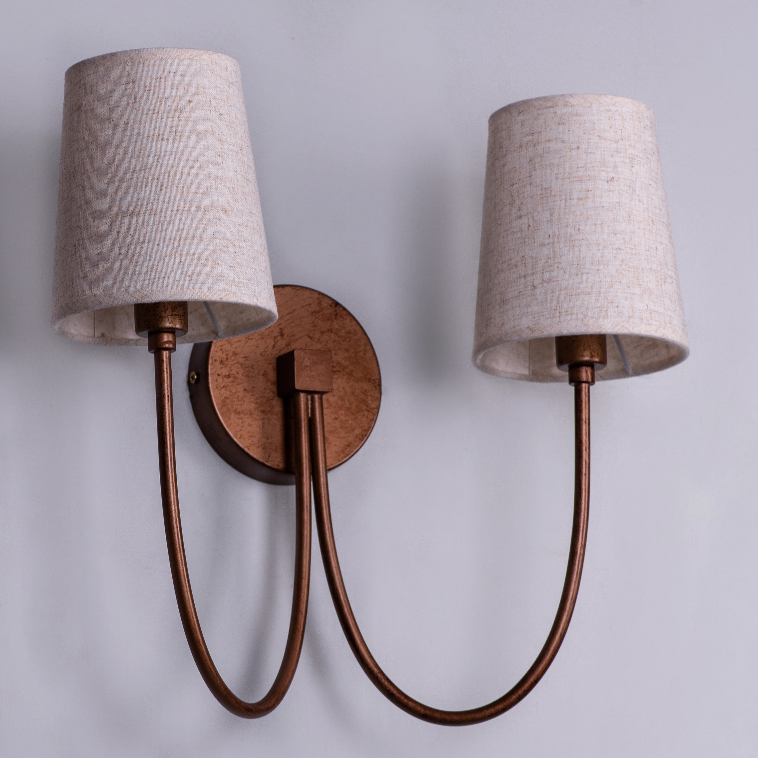 Coffee High (Antique Gold) Wall Light