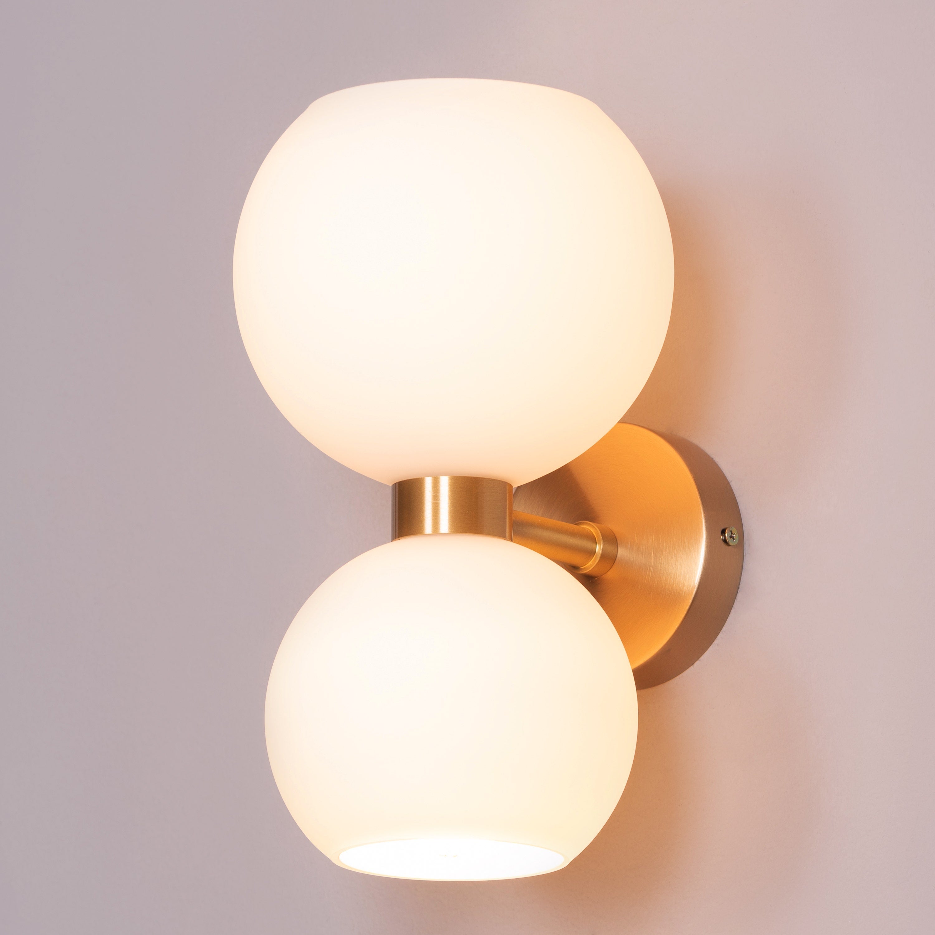 Afloat (Gold, Milky White) Wall Light