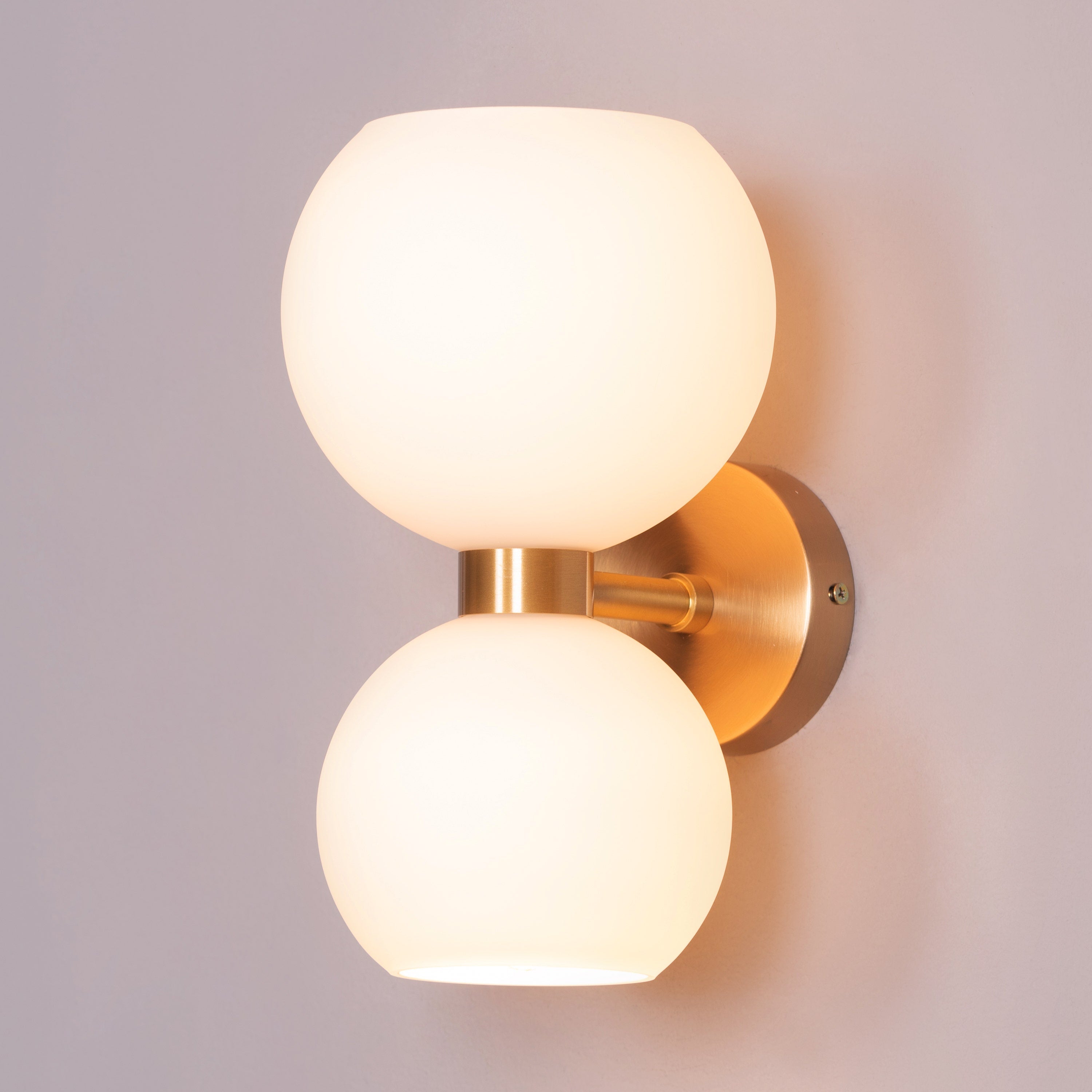 Afloat (Gold, Milky White) Wall Light