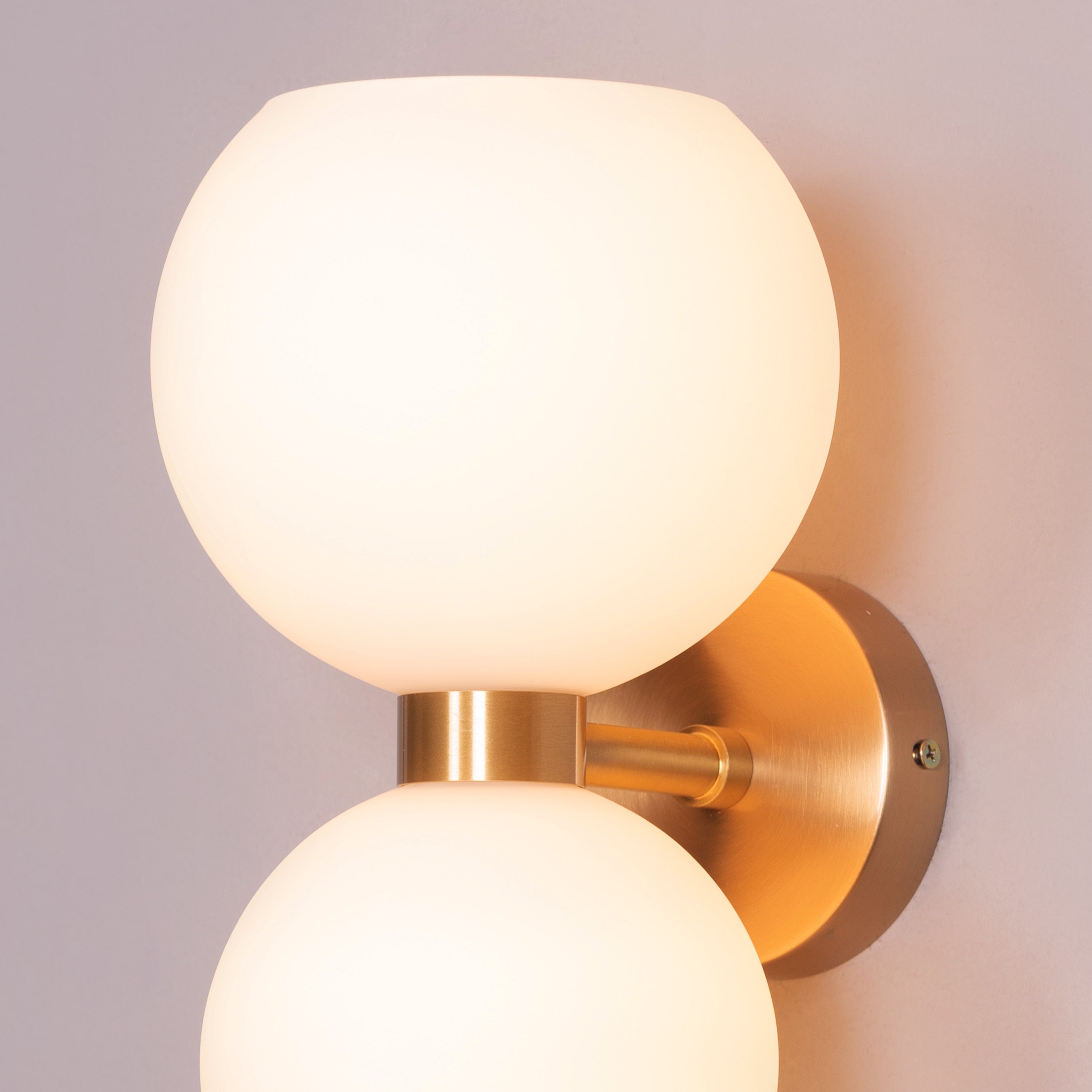 Afloat (Gold, Milky White) Wall Light