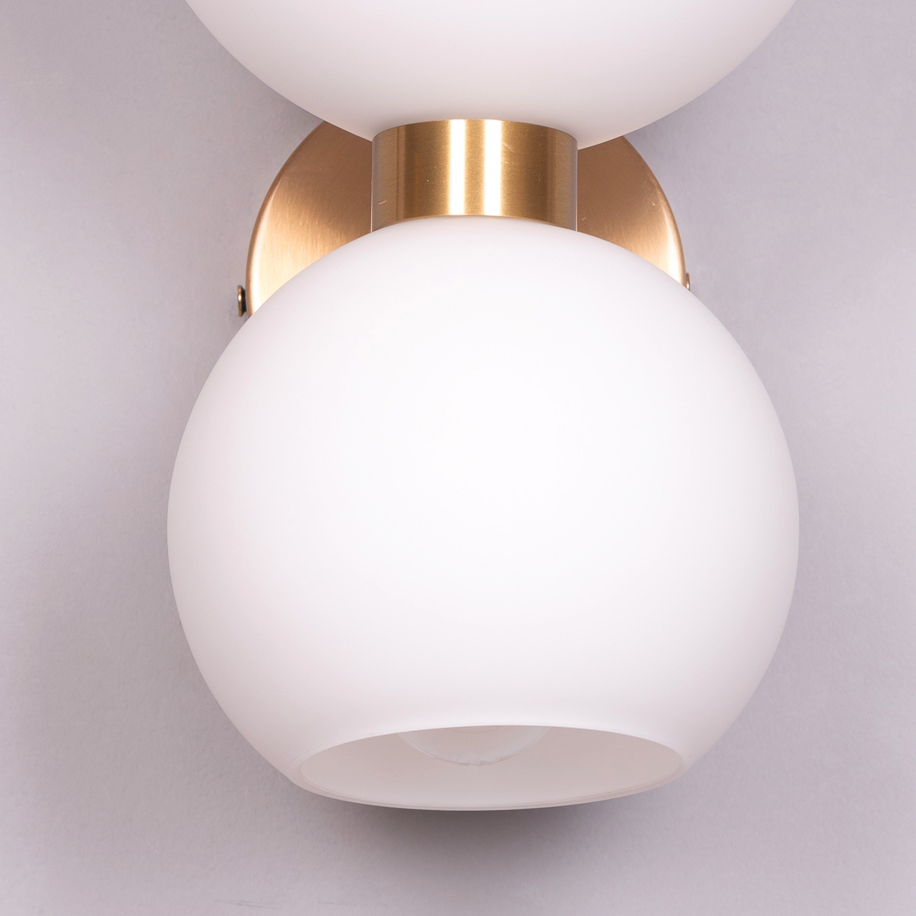 Afloat (Gold, Milky White) Wall Light