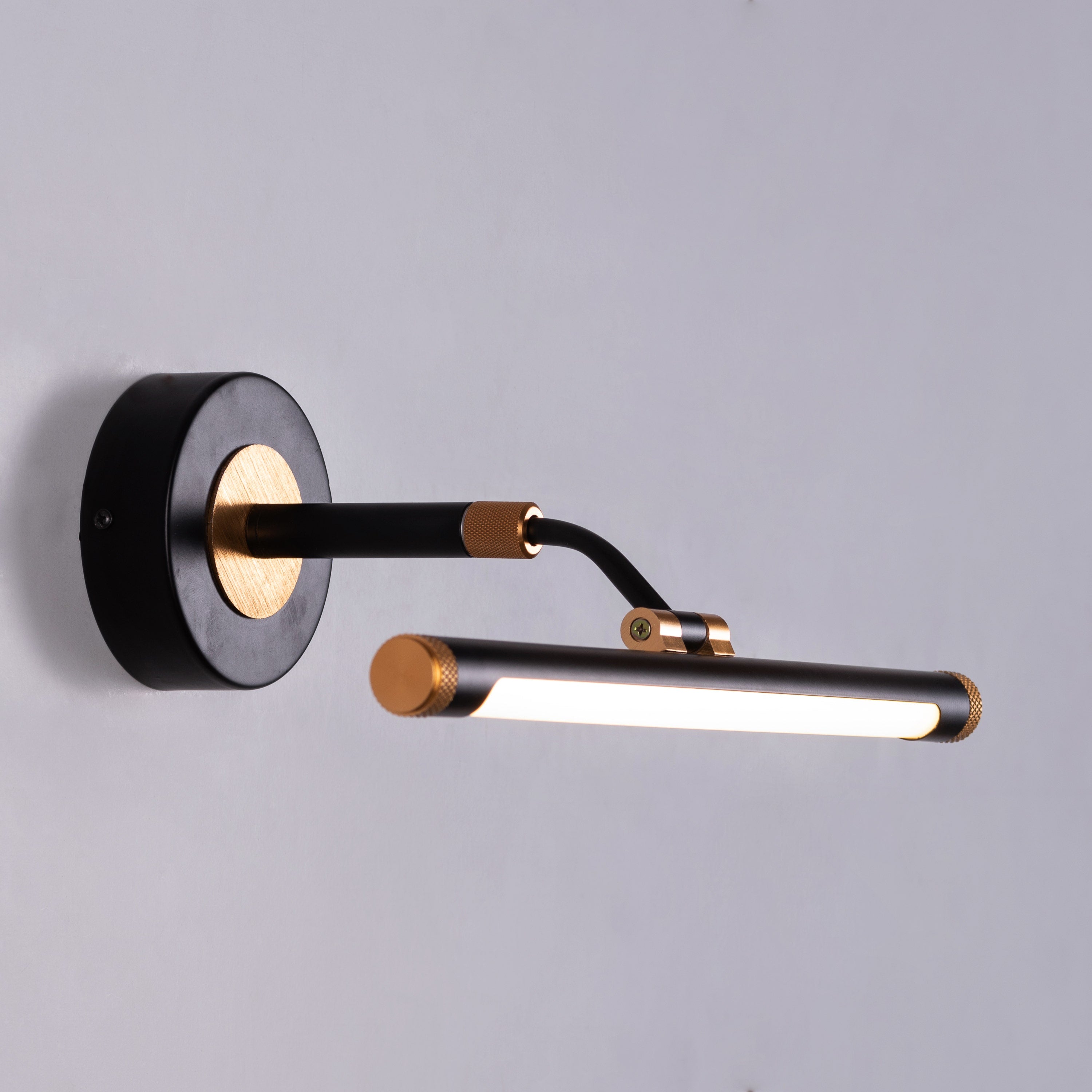 Superhit (Small, Black, Built-In LED) Picture Wall Light