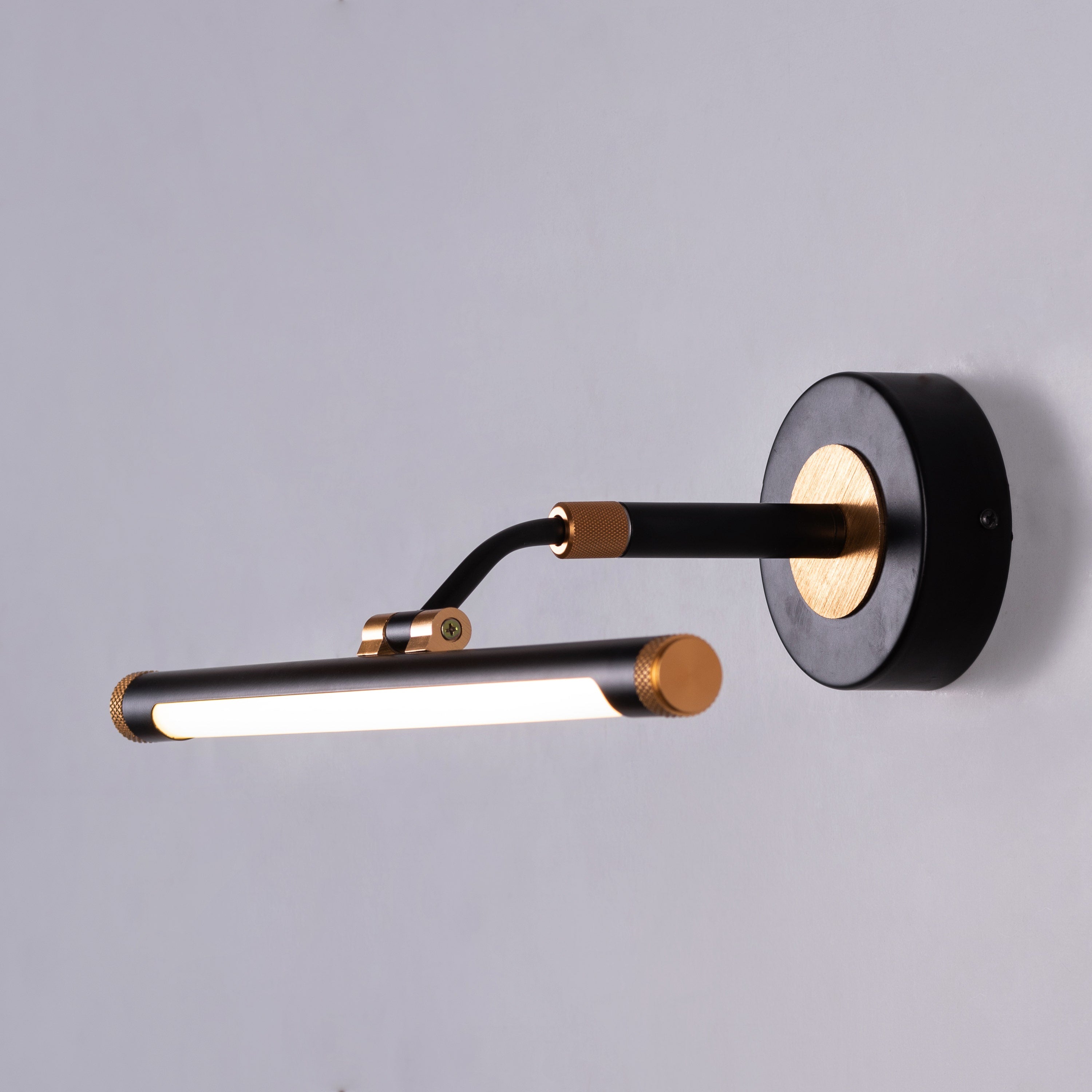 Superhit (Small, Black, Built-In LED) Picture Wall Light