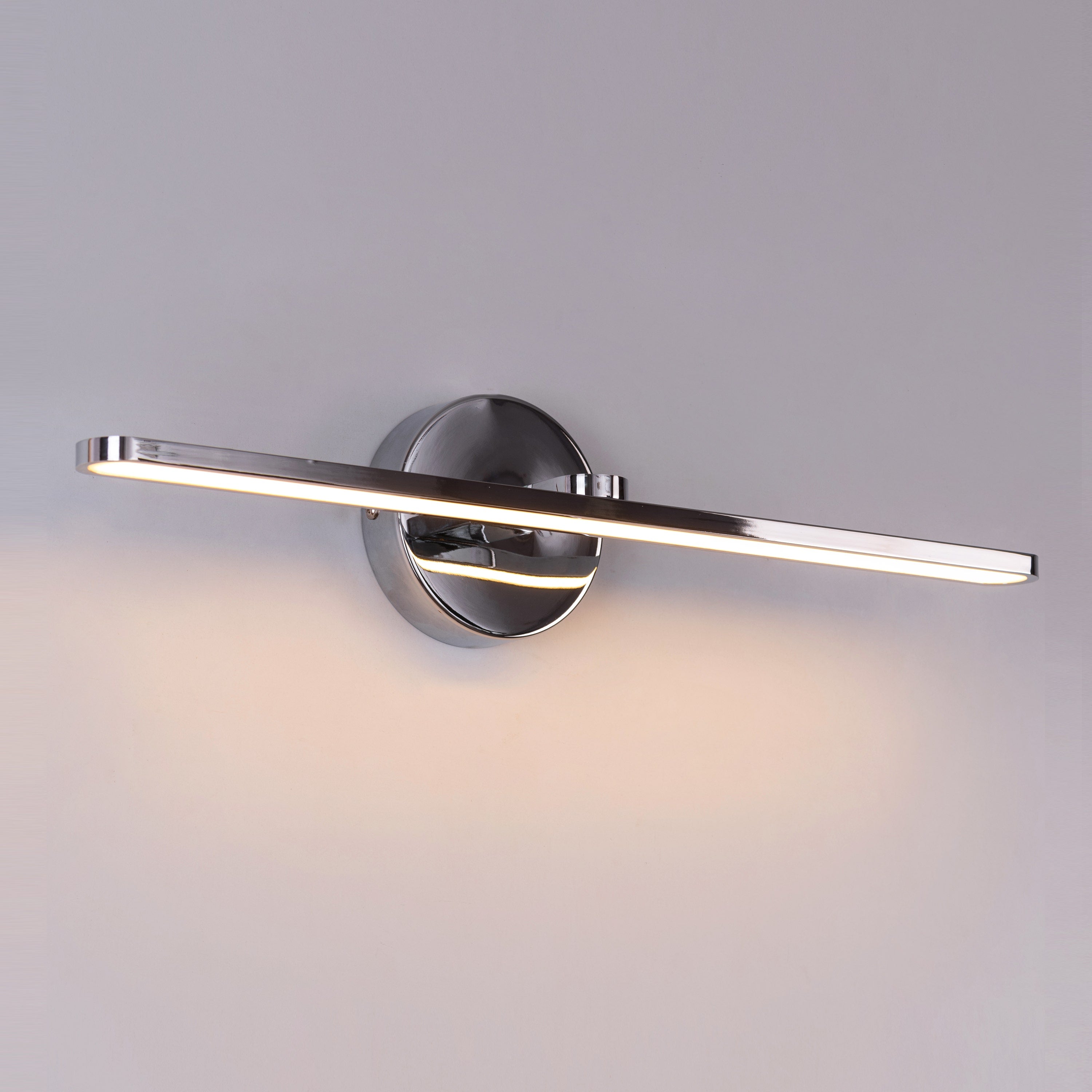 It's A Must (Large, Chrome, Built-In LED) Picture/Vanity Wall Light