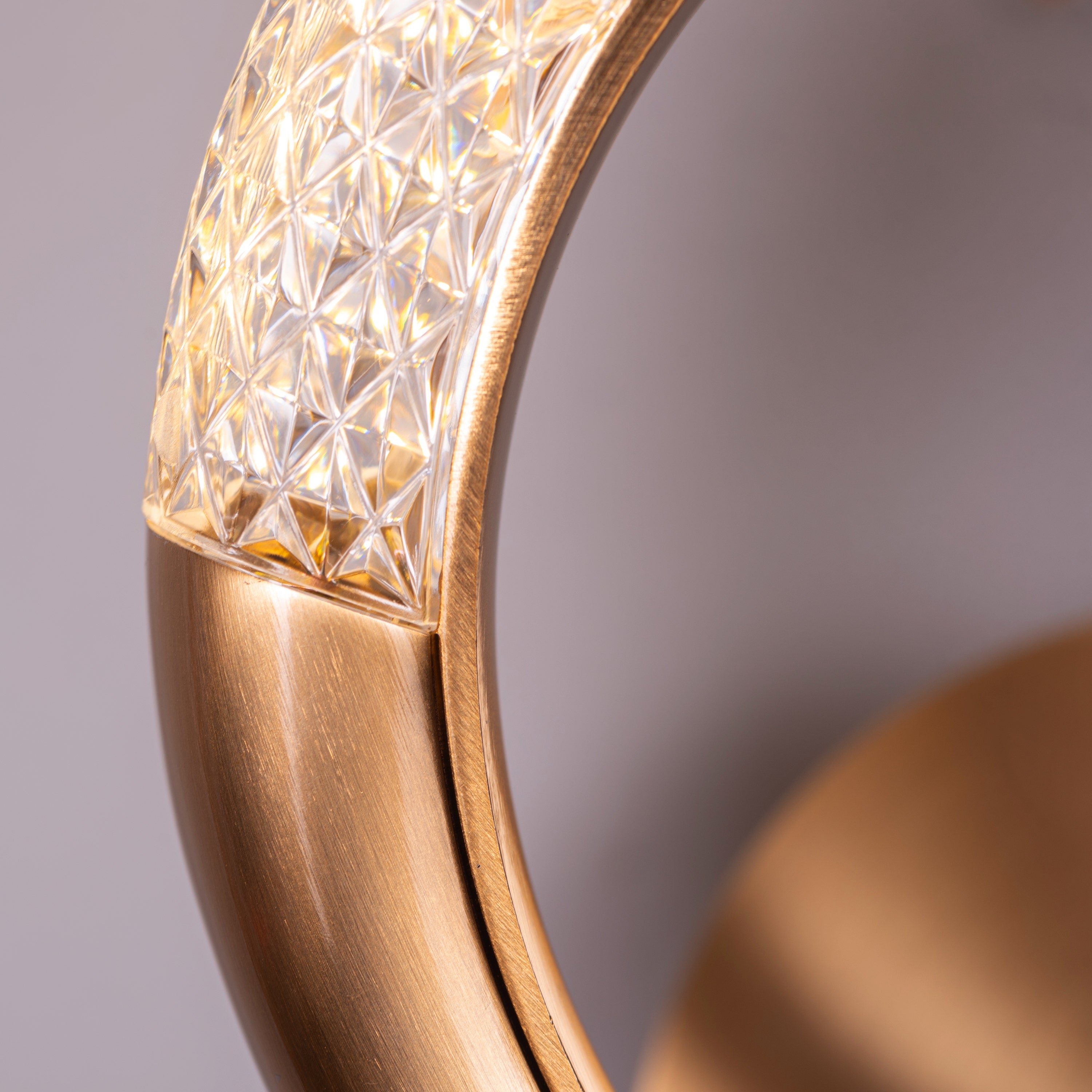 Lot To Unpack (Gold, Dimmable LED with Remote Control) Wall Light