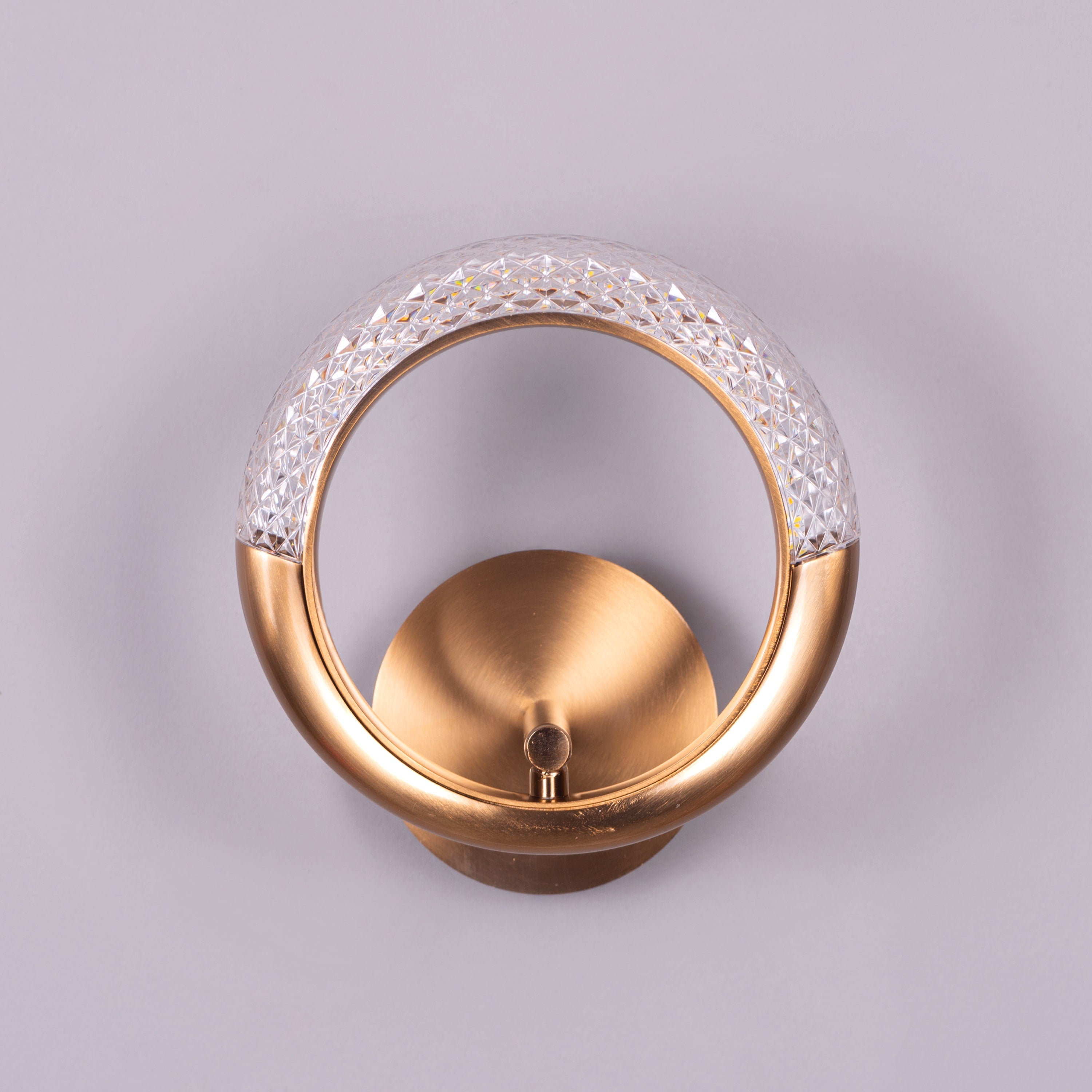 Lot To Unpack (Gold, Dimmable LED with Remote Control) Wall Light