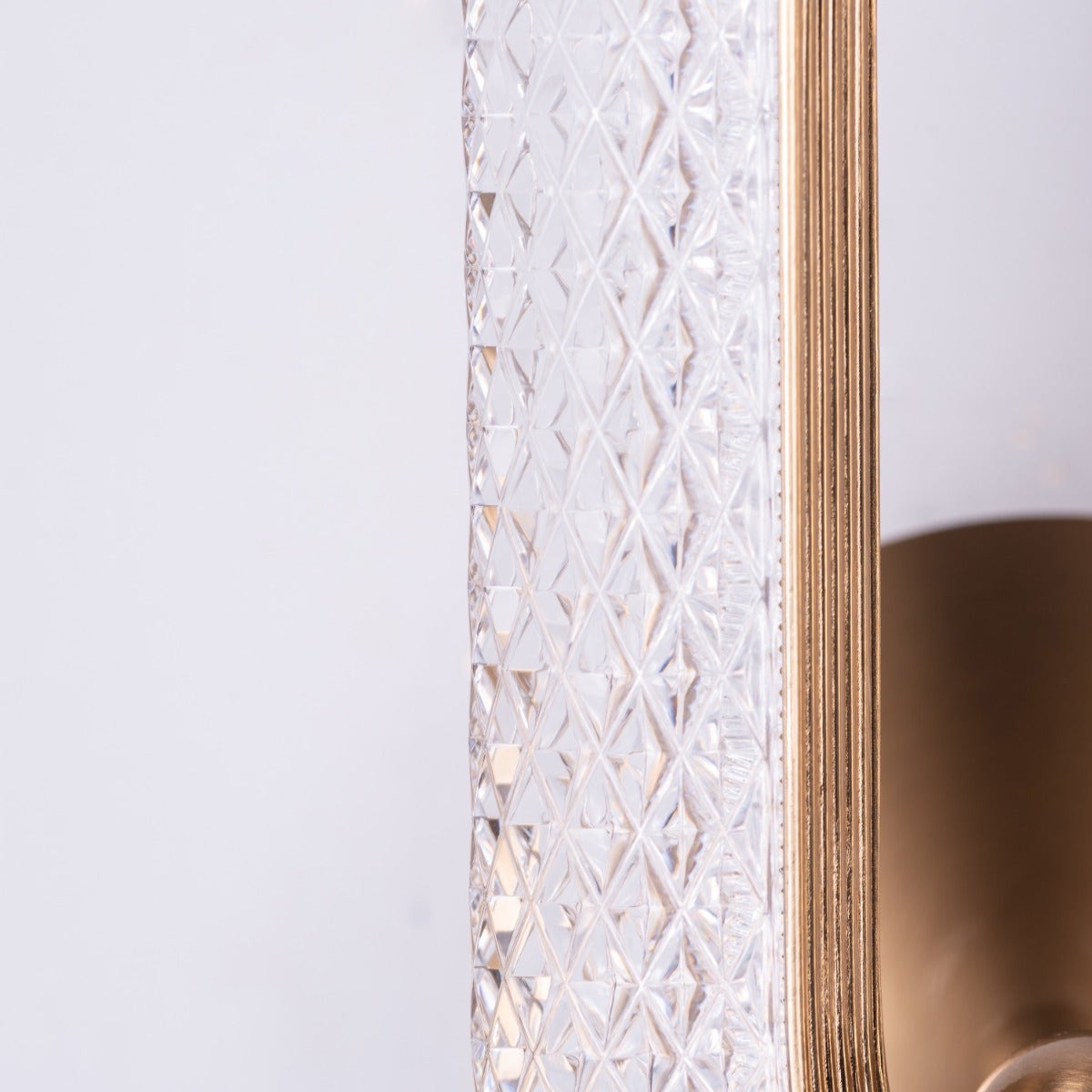 Glowed Up (Gold, Dimmable LED with Remote Control) Wall Light