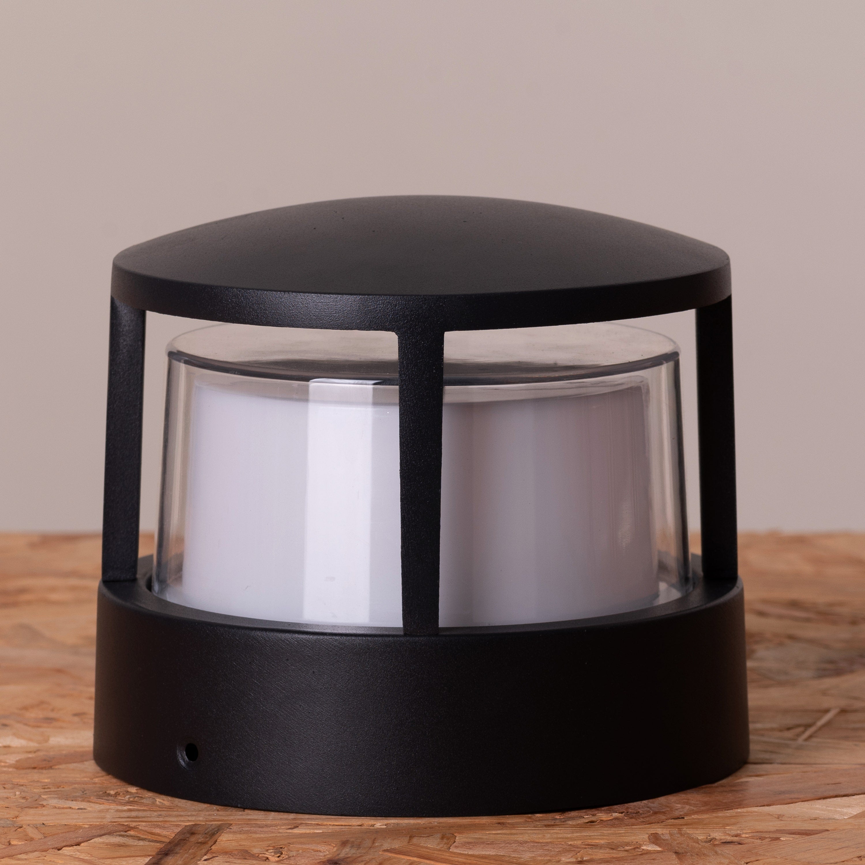 Maize (Black, Built-In LED) Indoor/ Outdoor Wall Light (IP65 Rated)