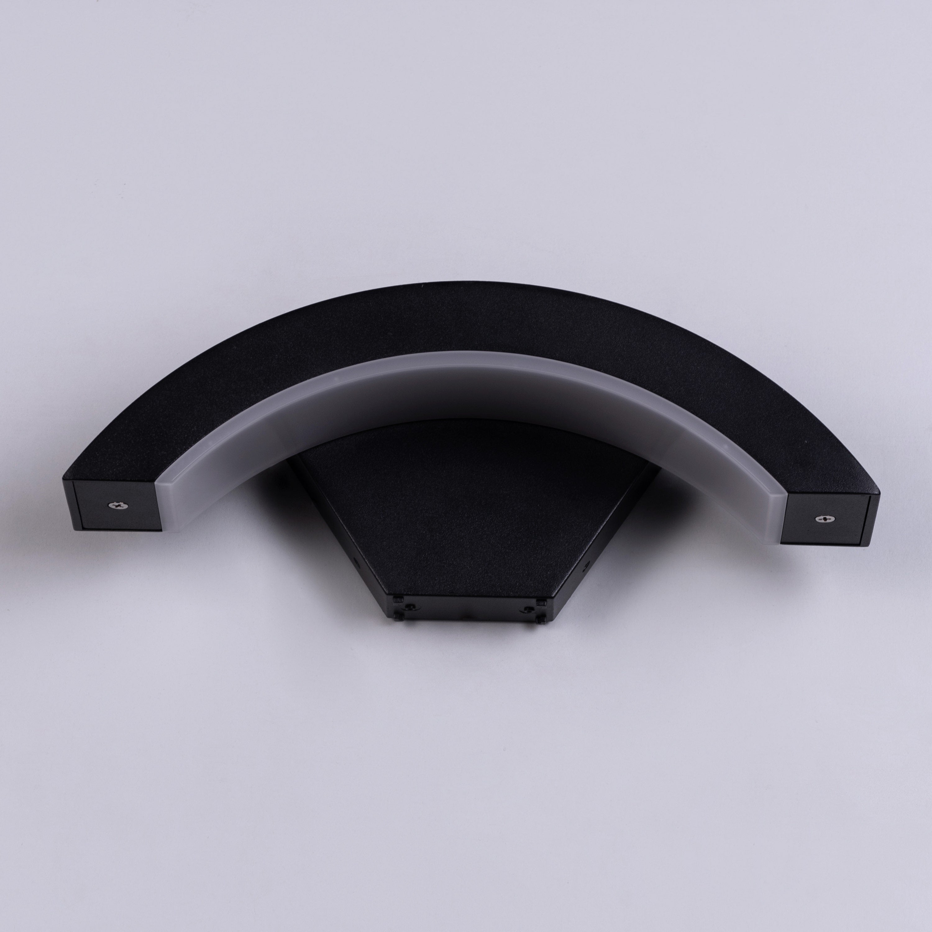 Oakridge (Black, Built-In LED) Outdoor/ Indoor Wall Light (IP65 Rated)