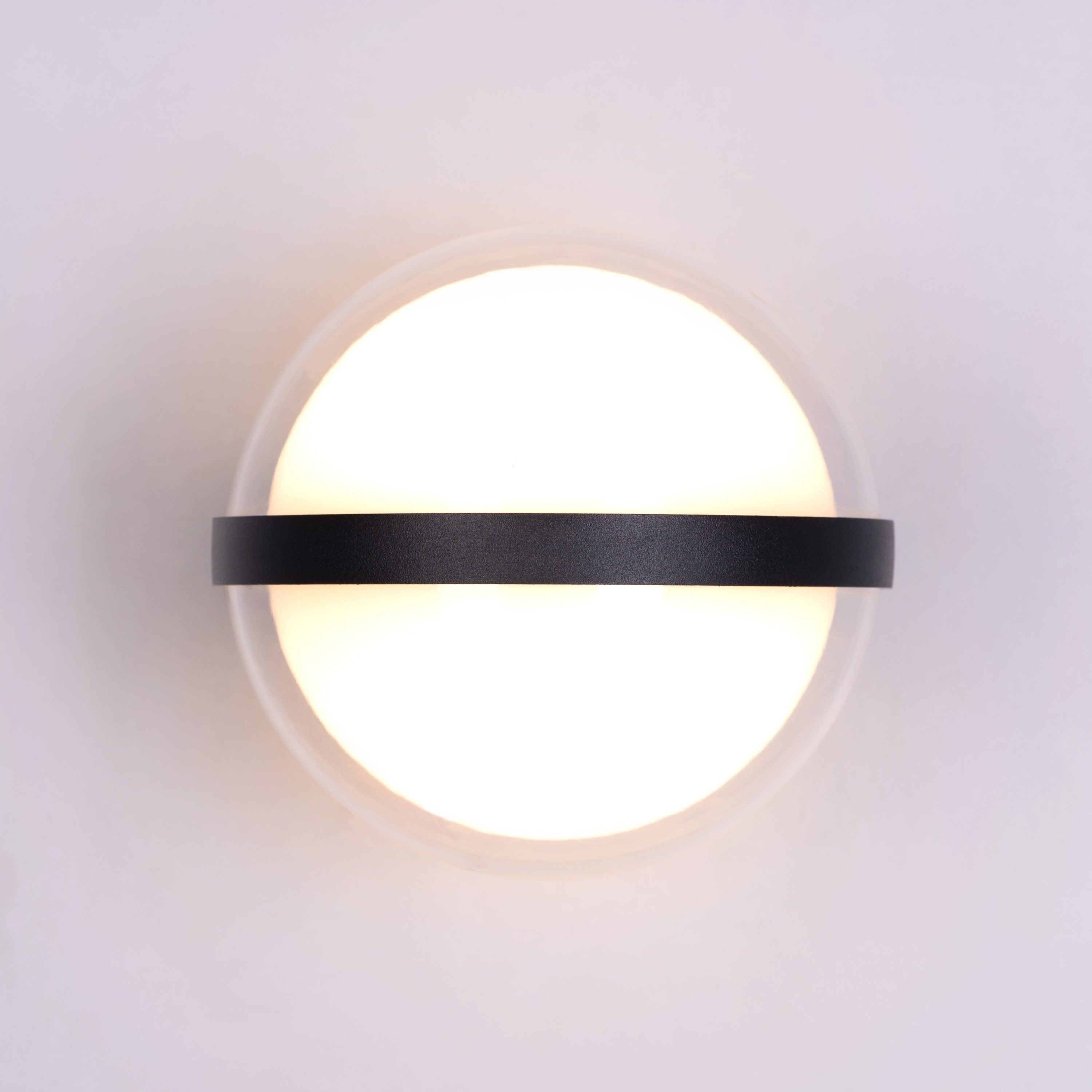 Loyal (Black, Built-In LED) Indoor/Outdoor Wall Light (IP65 Rated)