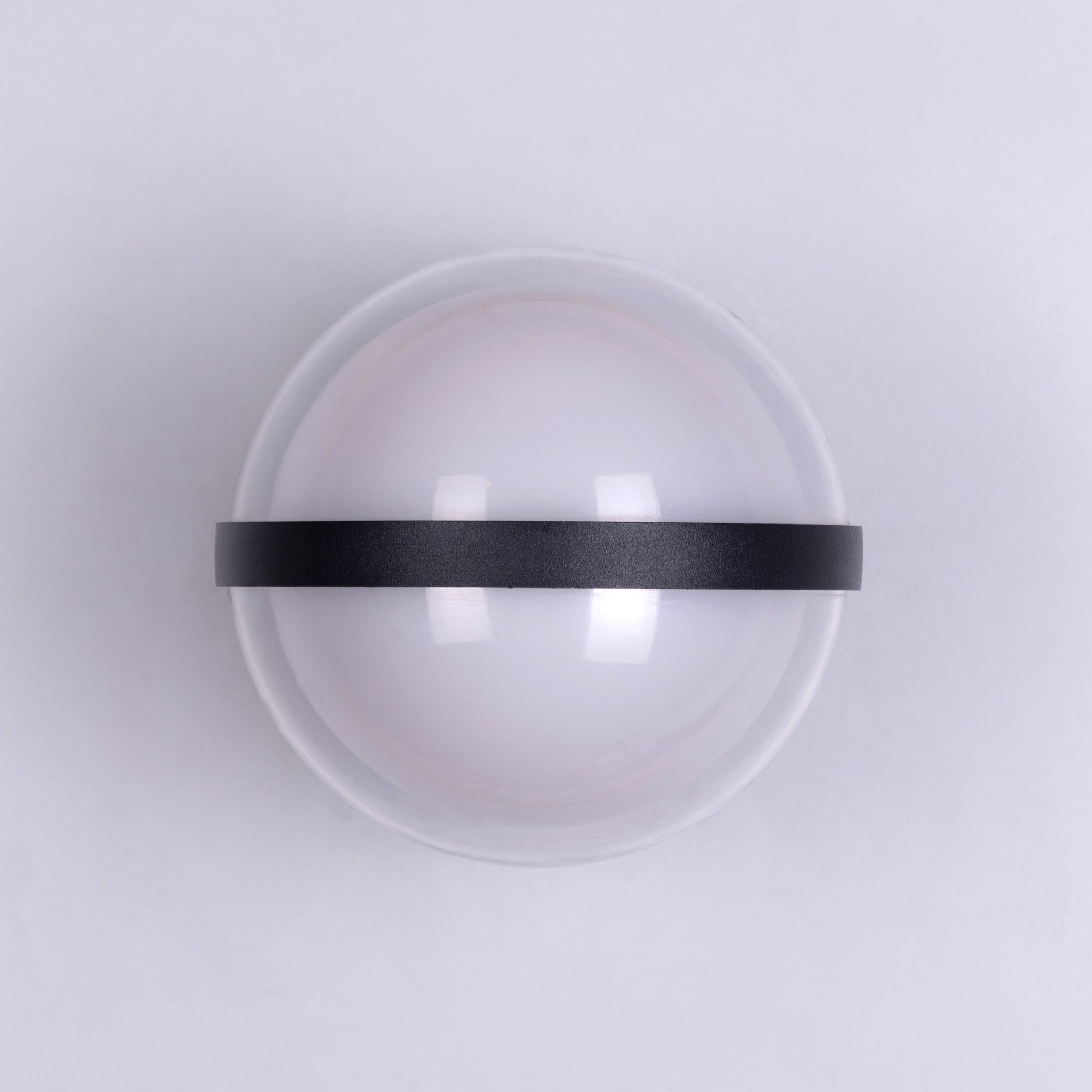 Loyal (Black, Built-In LED) Indoor/Outdoor Wall Light (IP65 Rated)