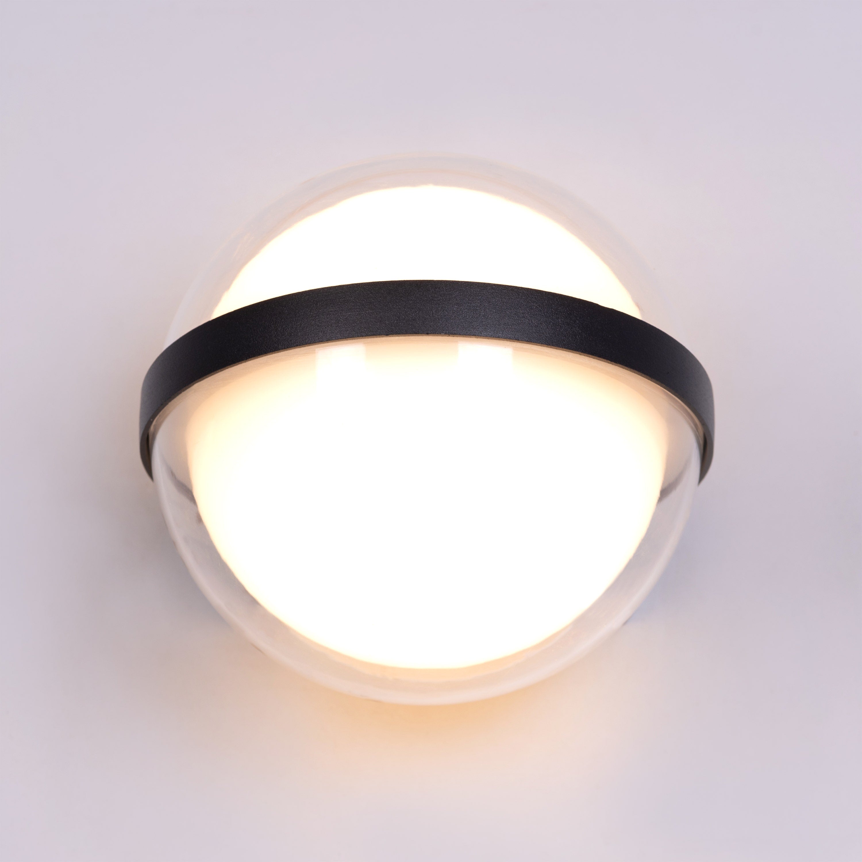 Loyal (Black, Built-In LED) Indoor/Outdoor Wall Light (IP65 Rated)