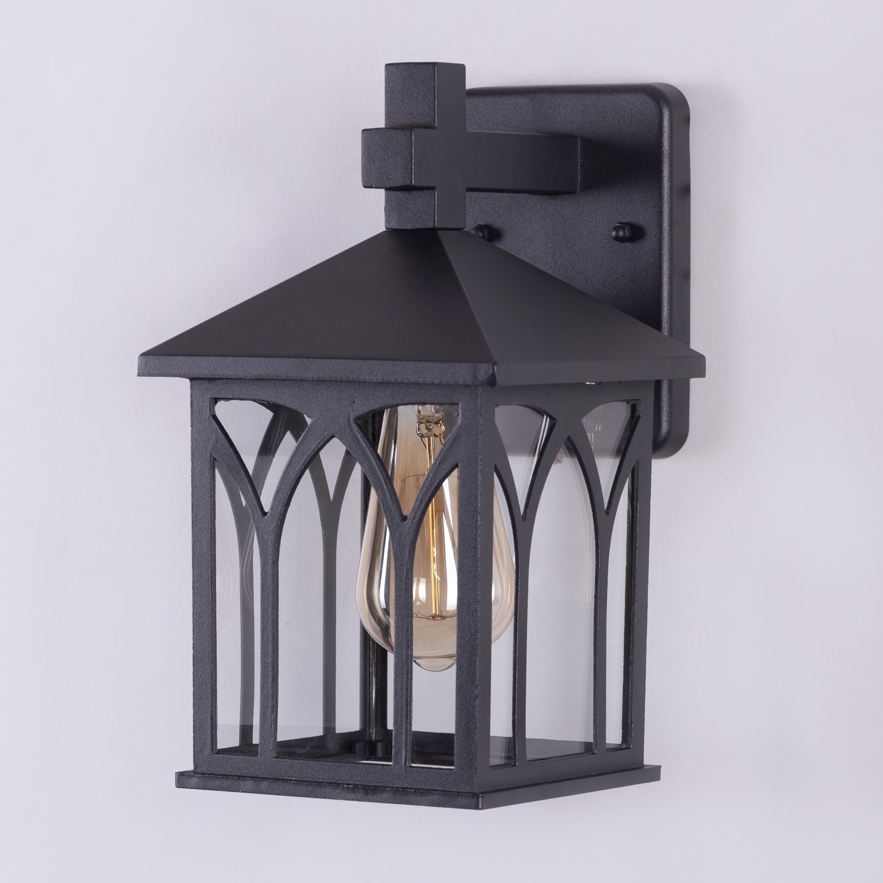 Dance More (Black) Outdoor / Indoor Wall Light