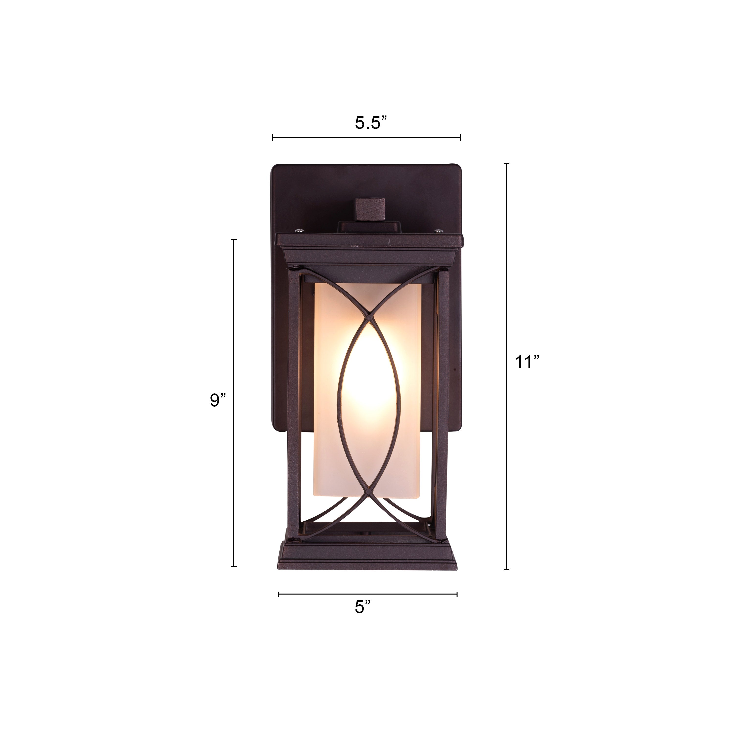 Before The End (Brown) Outdoor Wall Light