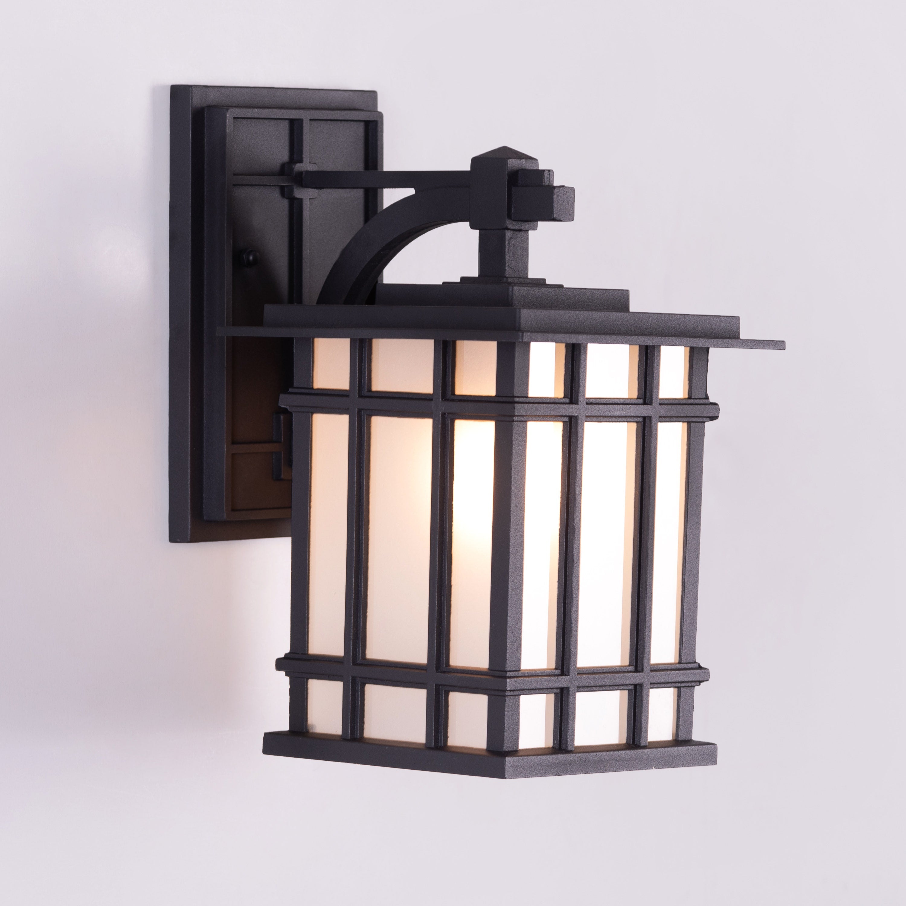 Pulsar (Black) Outdoor / Indoor Wall Light