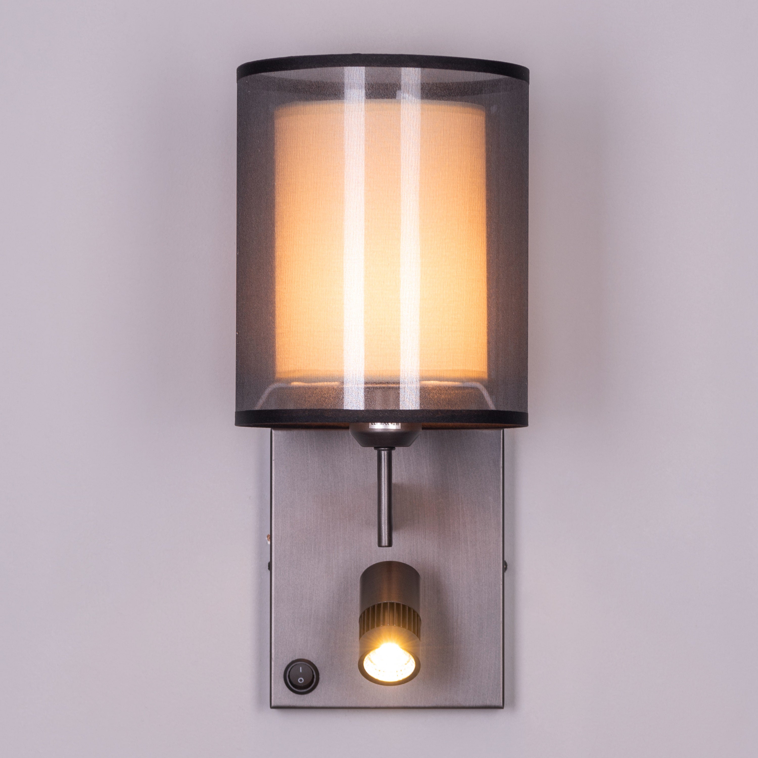 Read Me Like A Book Bedside (Coffee, LED Downlight) Wall Light