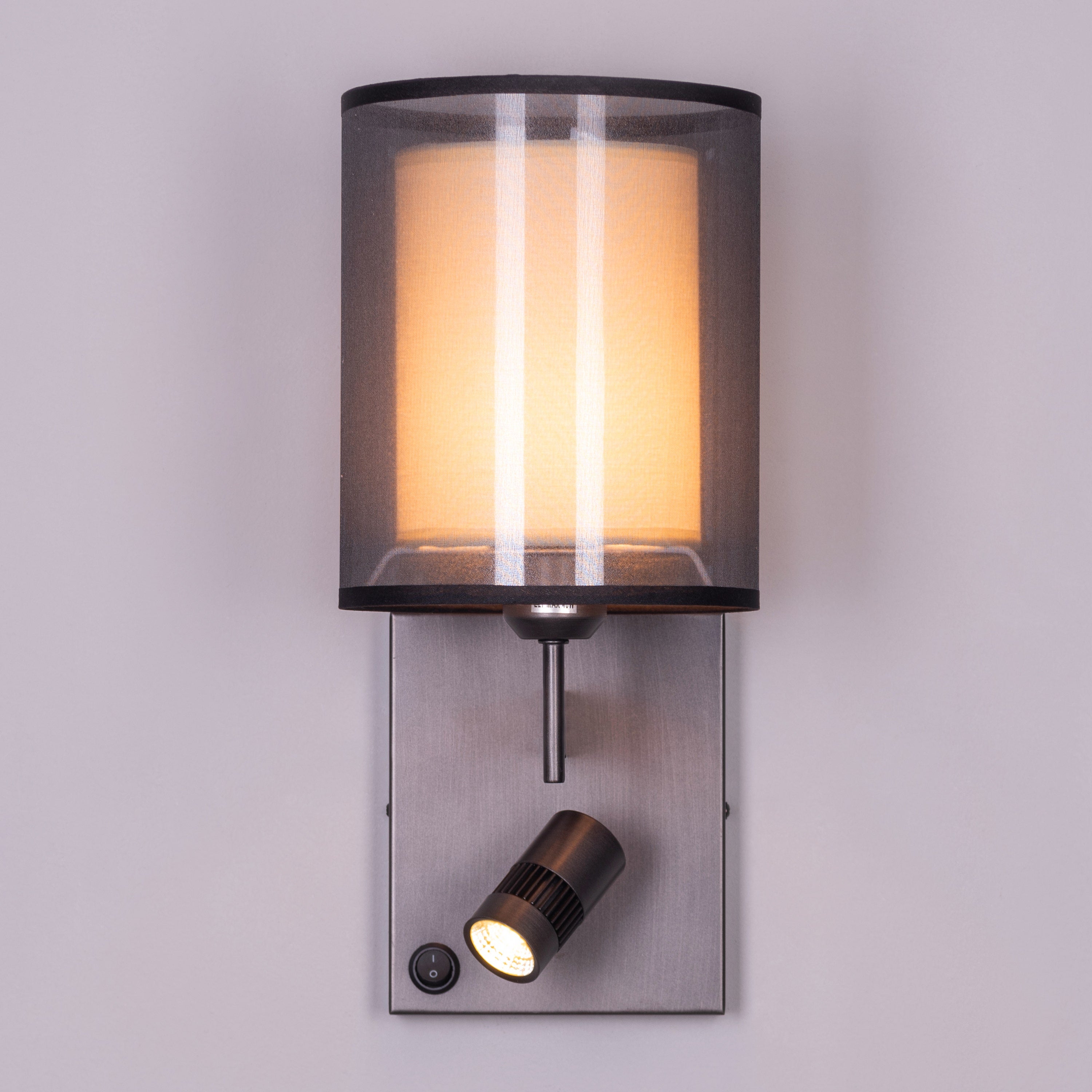 Read Me Like A Book Bedside (Coffee, LED Downlight) Wall Light