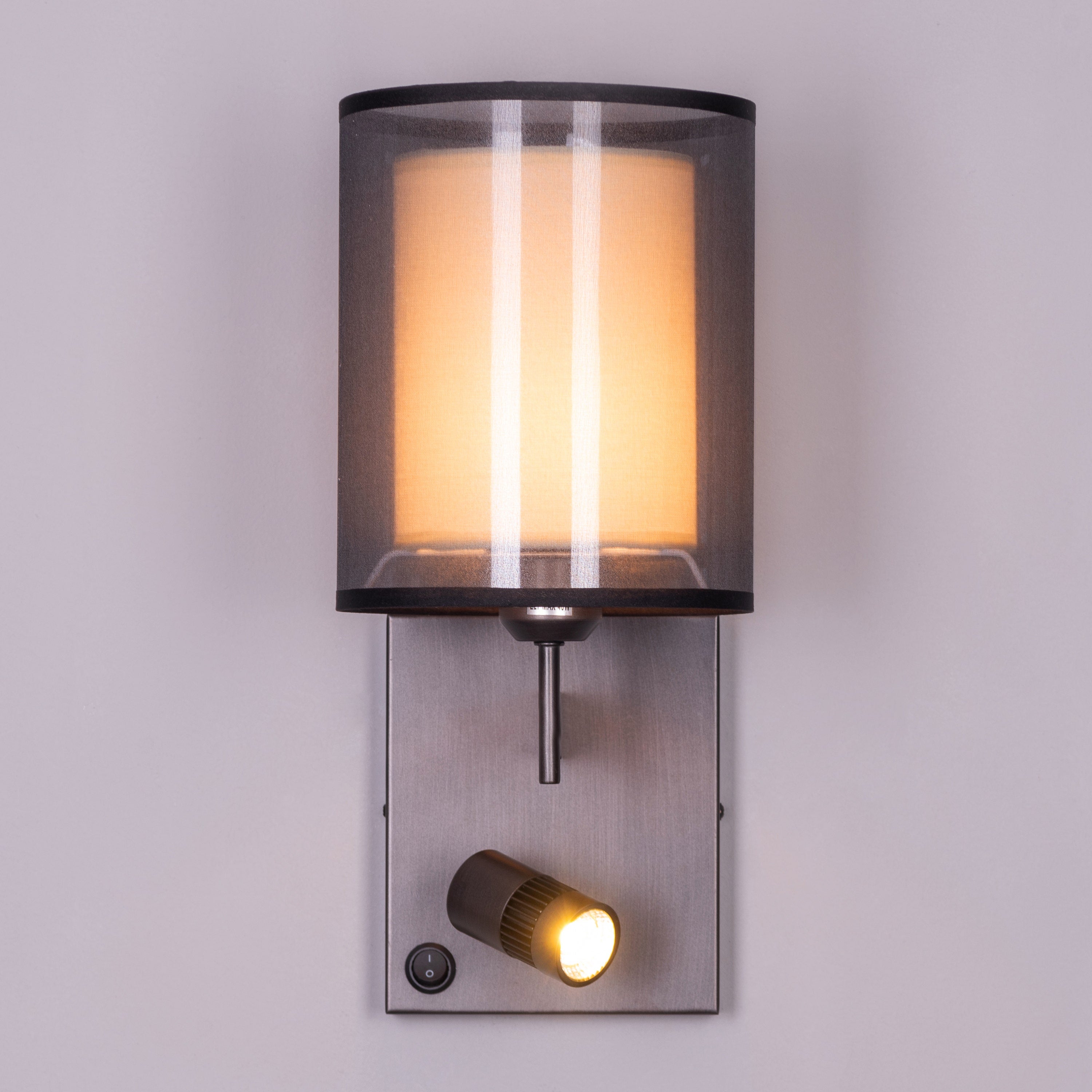 Read Me Like A Book Bedside (Coffee, LED Downlight) Wall Light