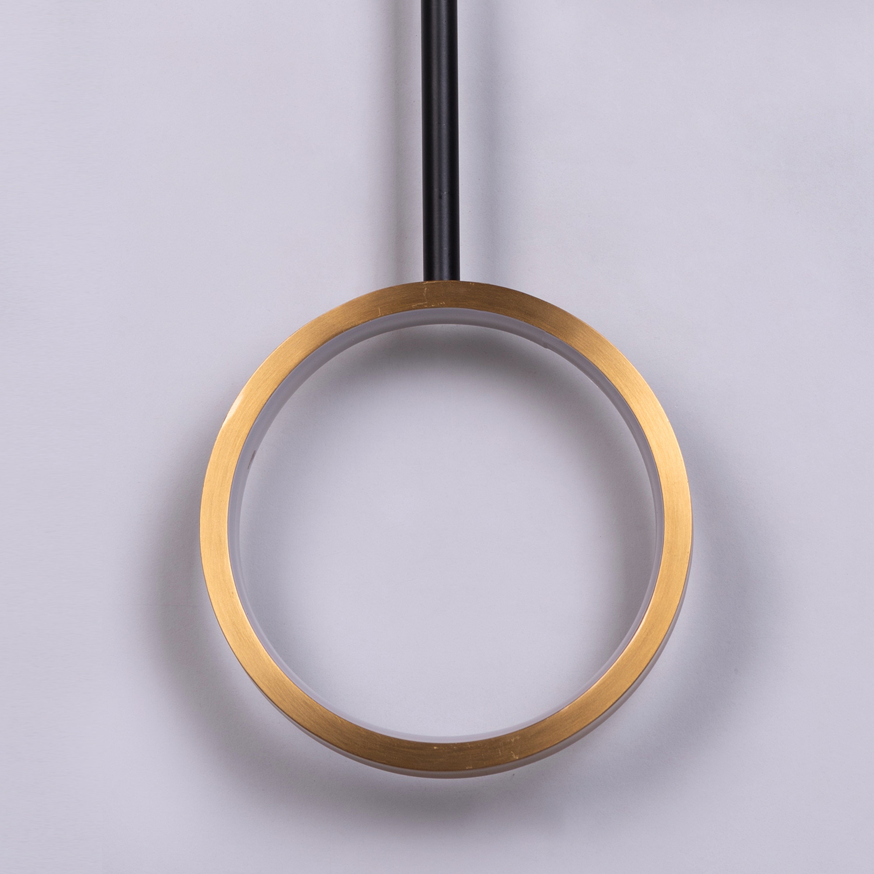 New Season Signature (Black, Gold, Built-In LED) Wall Light