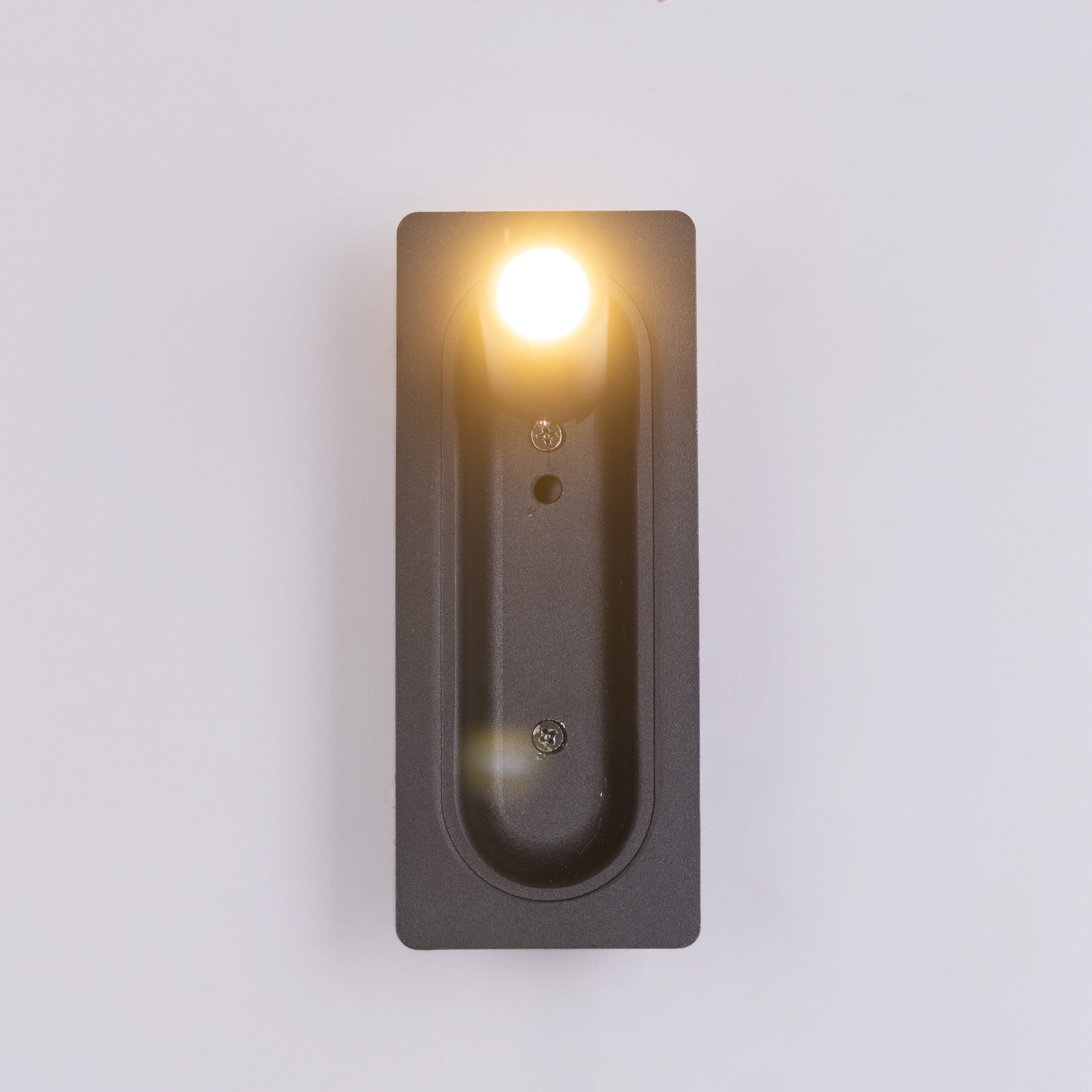 Stay With Me (Black, Built-In LED) Wall Light