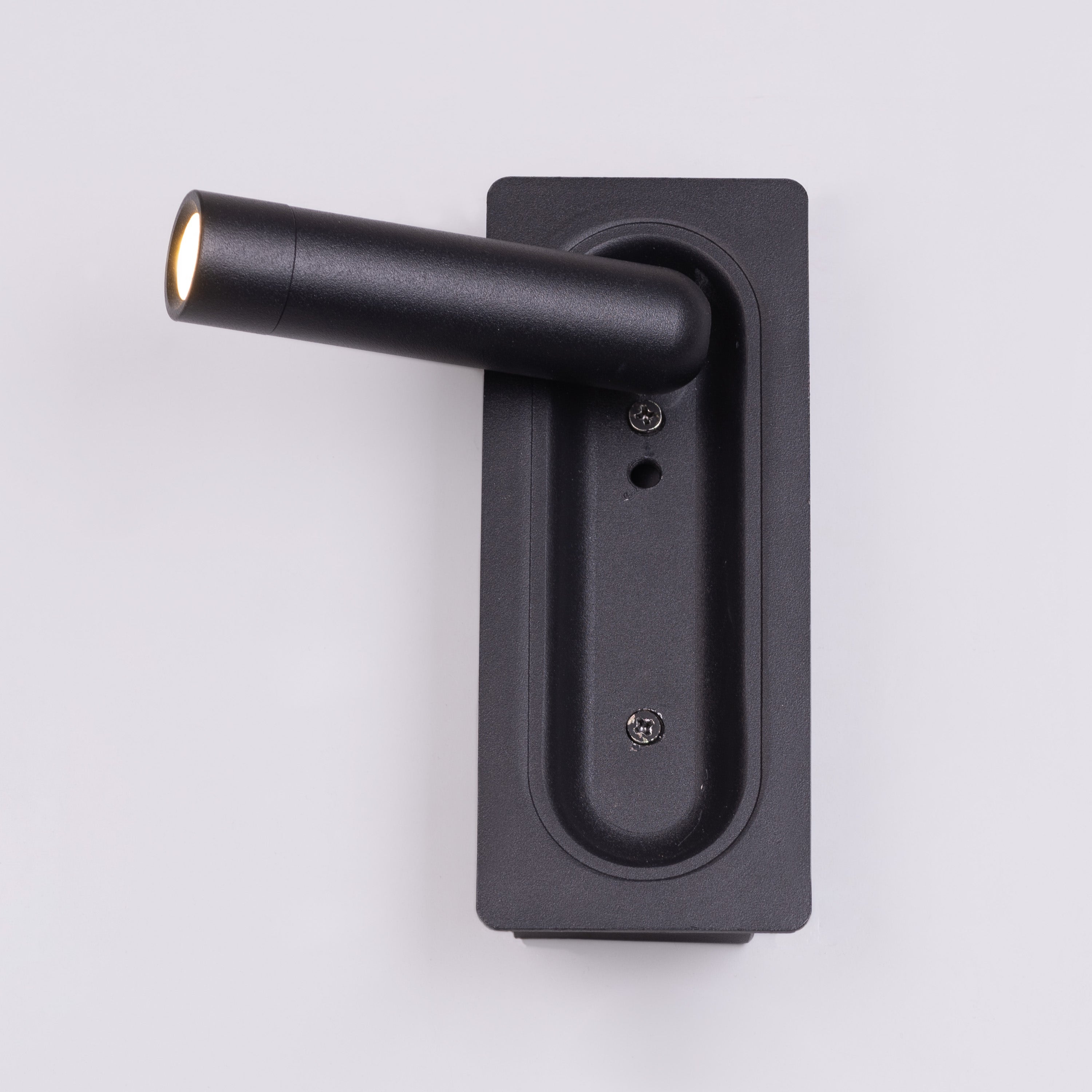 Stay With Me (Black, Built-In LED) Wall Light