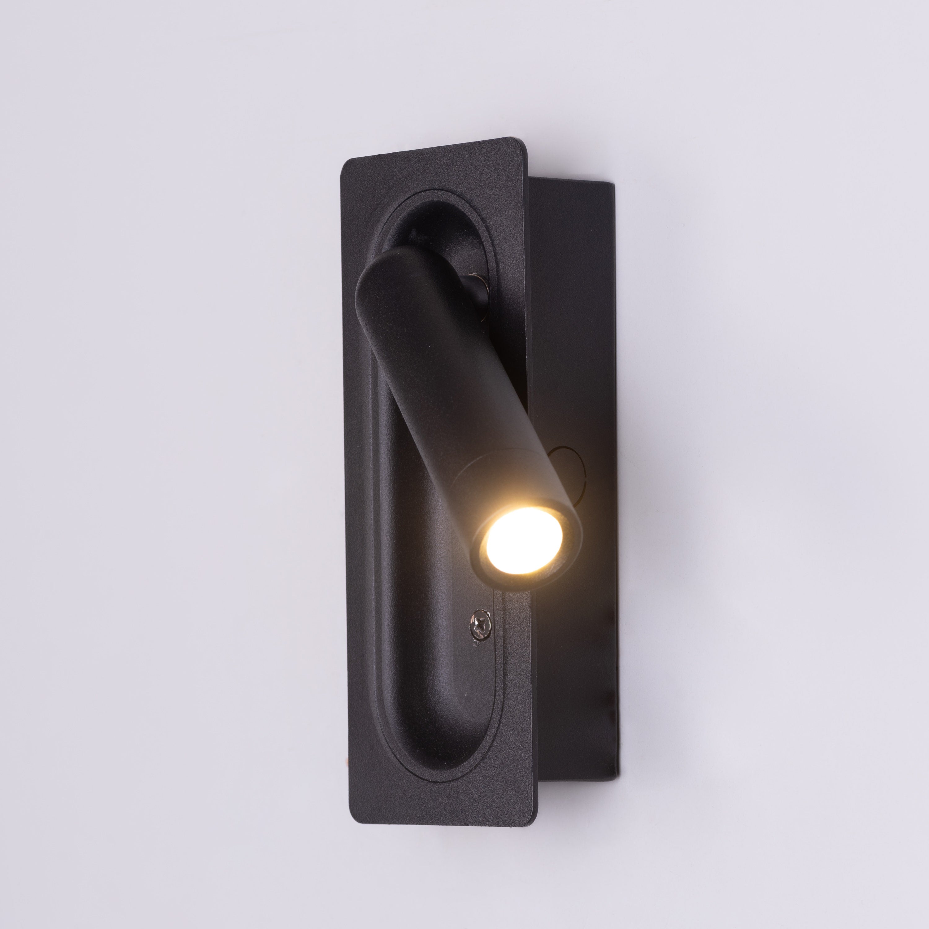Stay With Me (Black, Built-In LED) Wall Light