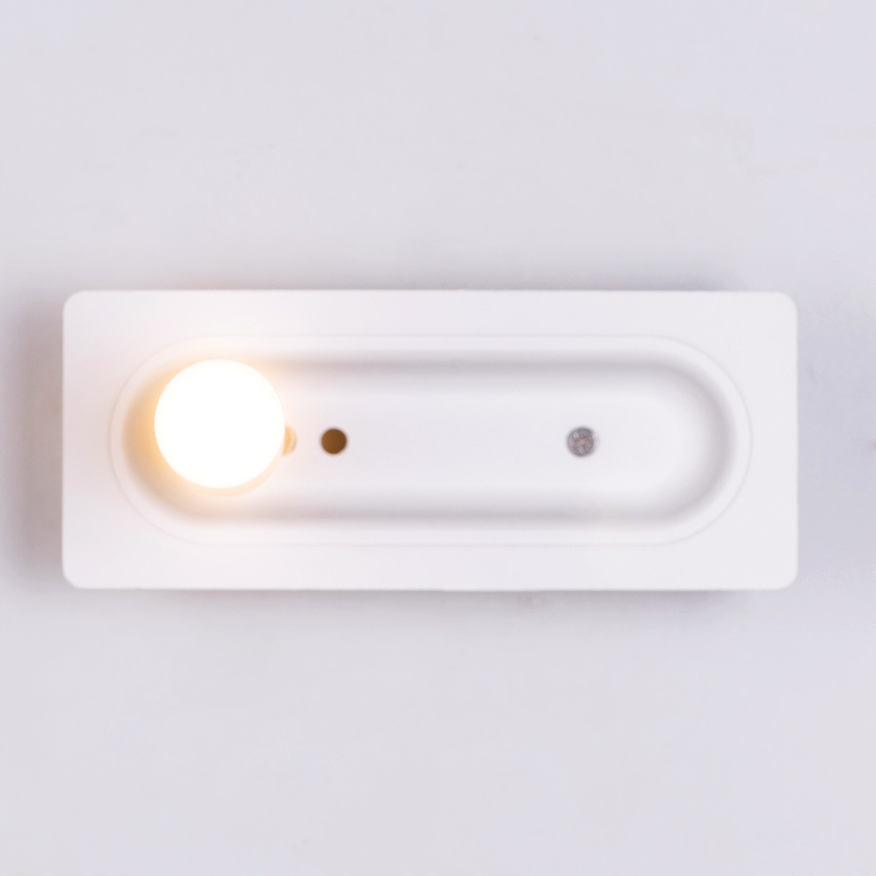 Stay With Me (White, Built-In LED) Wall Light
