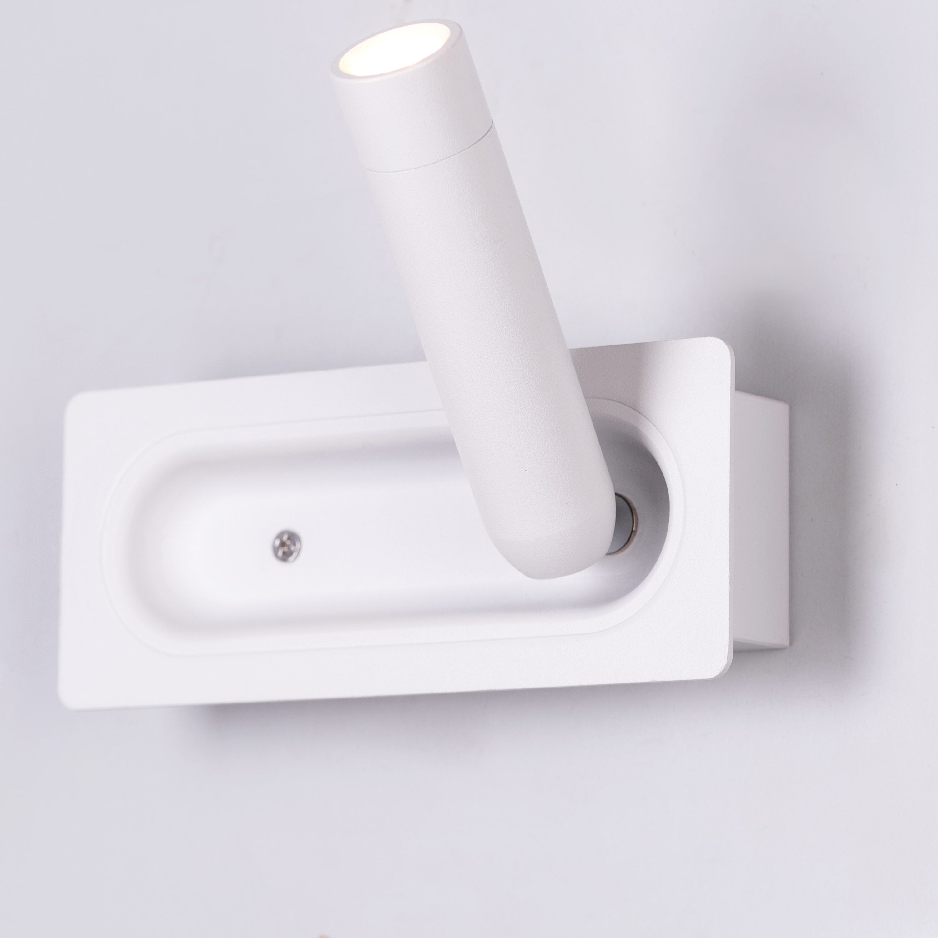 Stay With Me (White, Built-In LED) Wall Light