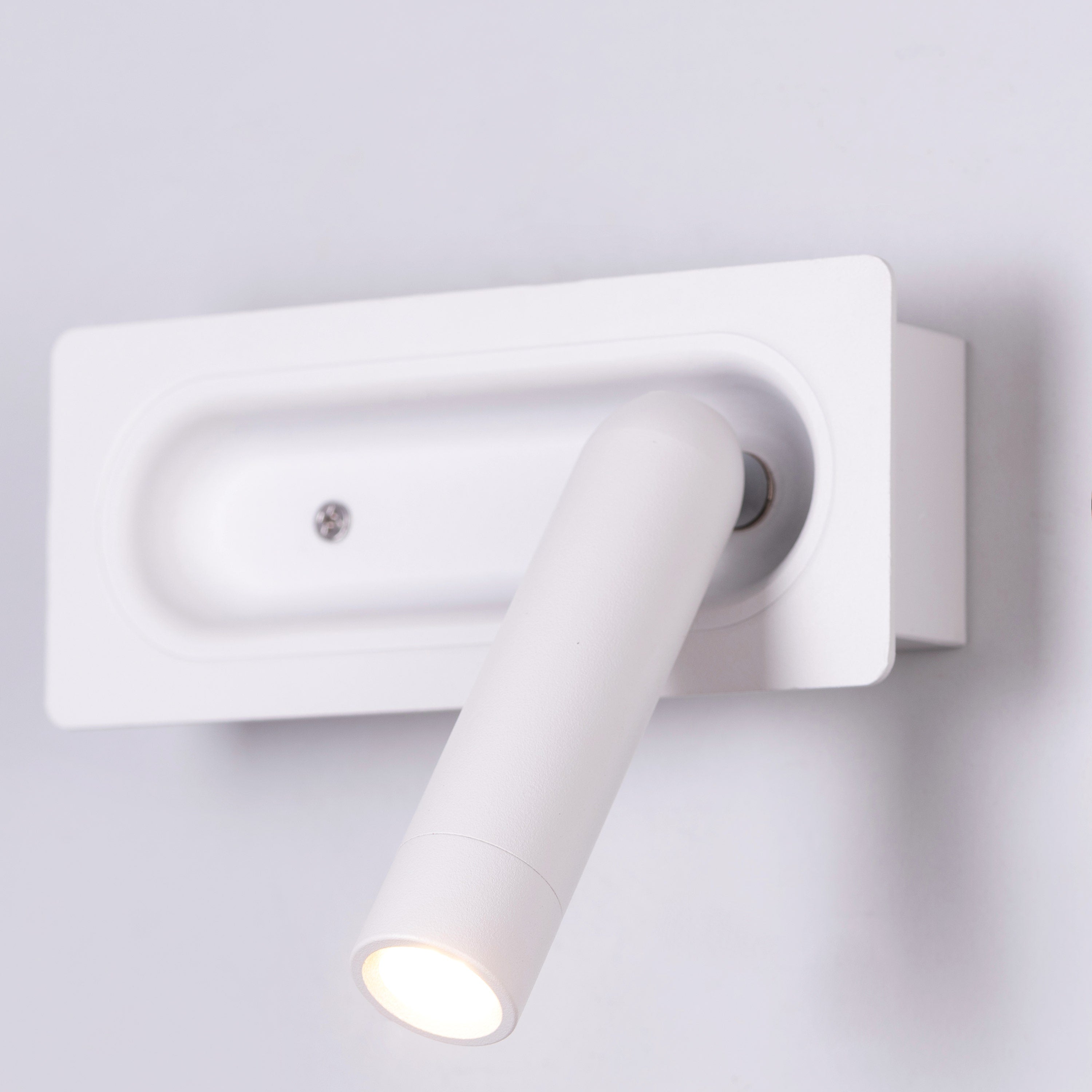 Stay With Me (White, Built-In LED) Wall Light
