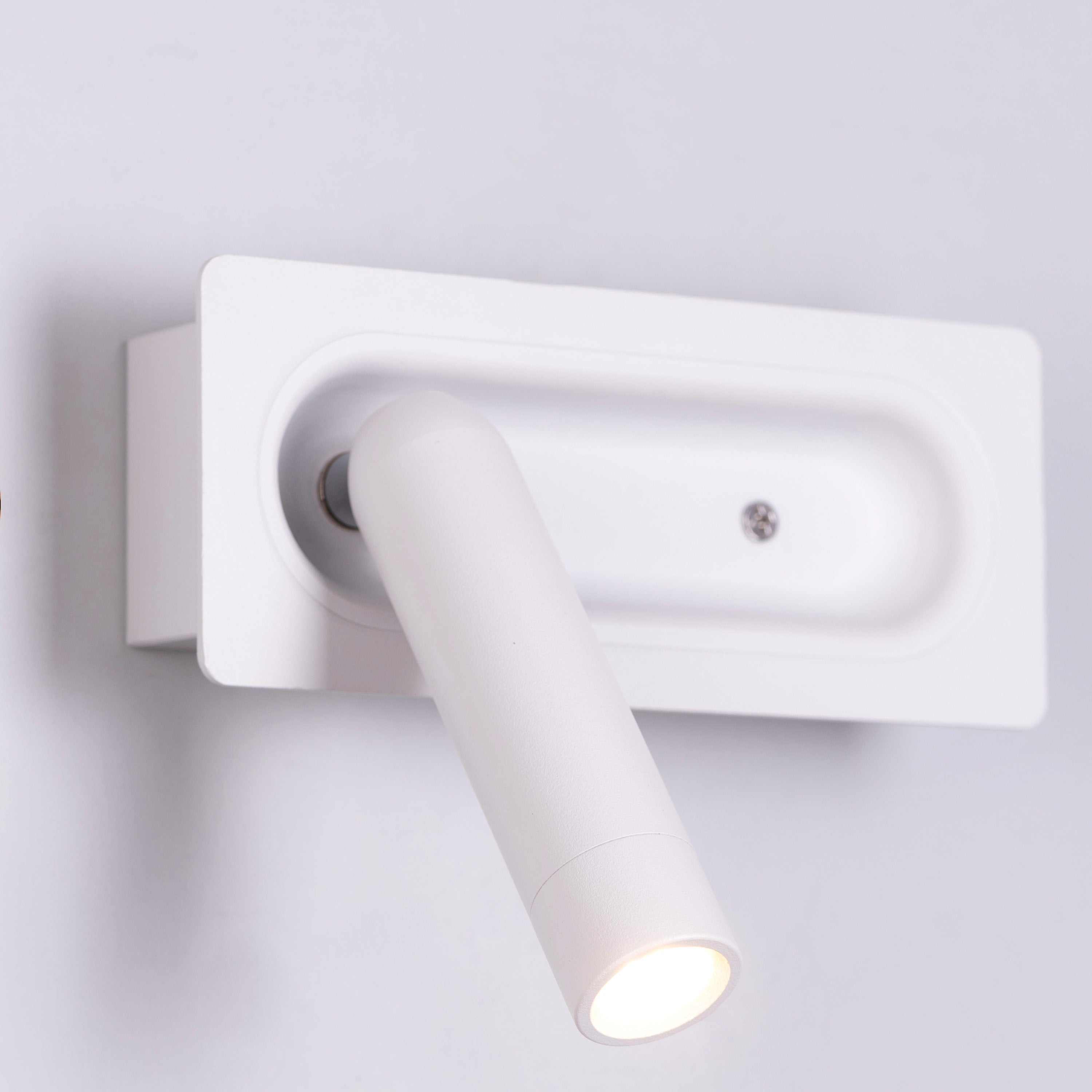 Stay With Me (White, Built-In LED) Wall Light