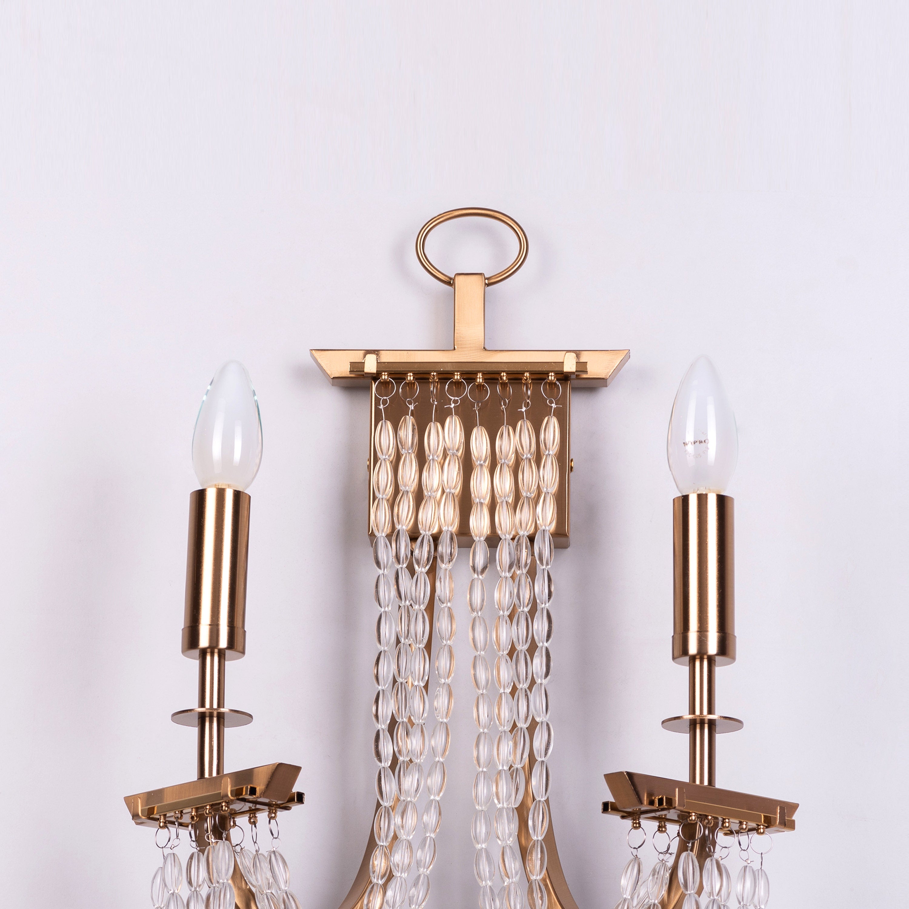 Cupids Kiss (Gold) Crystal Wall Light