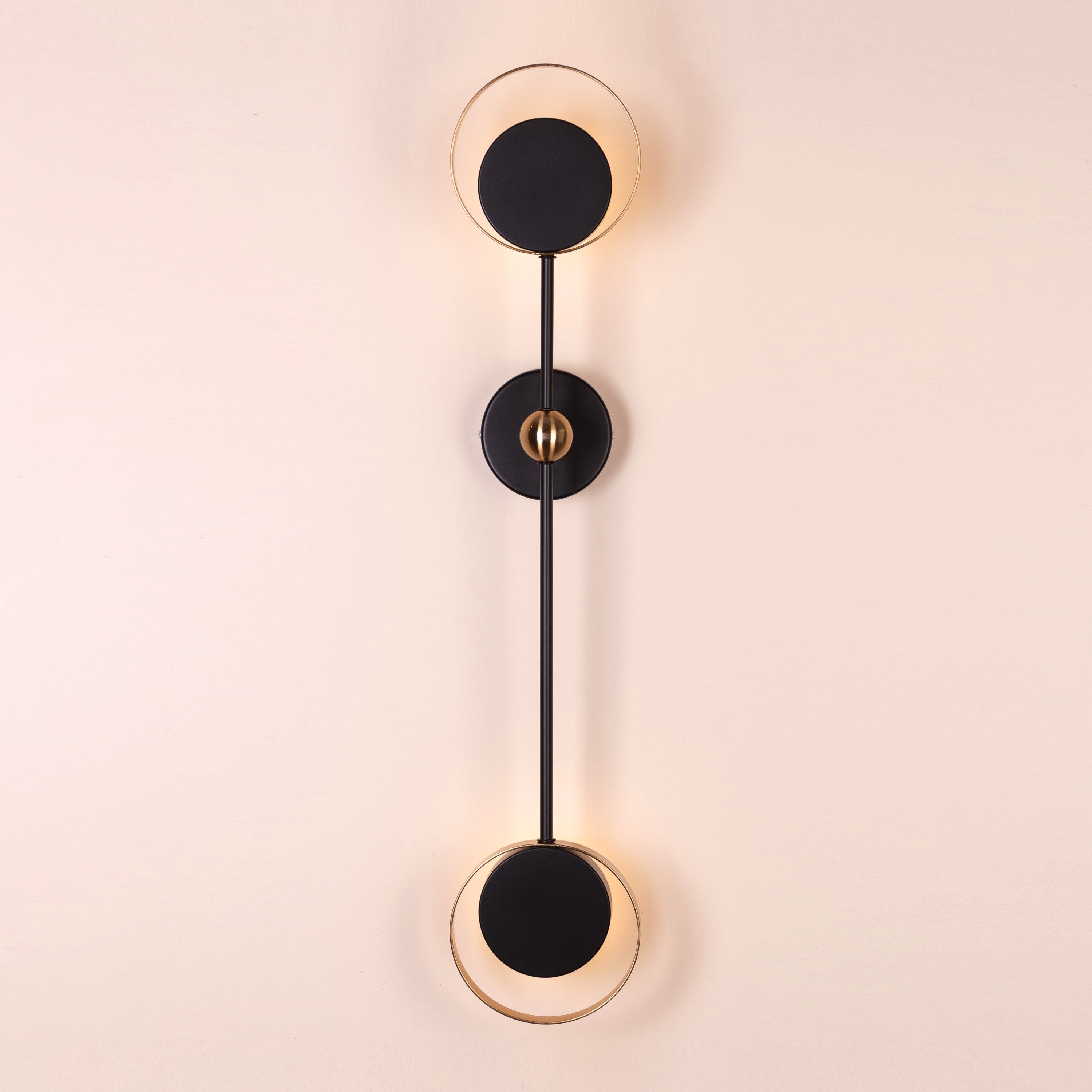 Been This Way (Black, Built-In LED) Wall Light