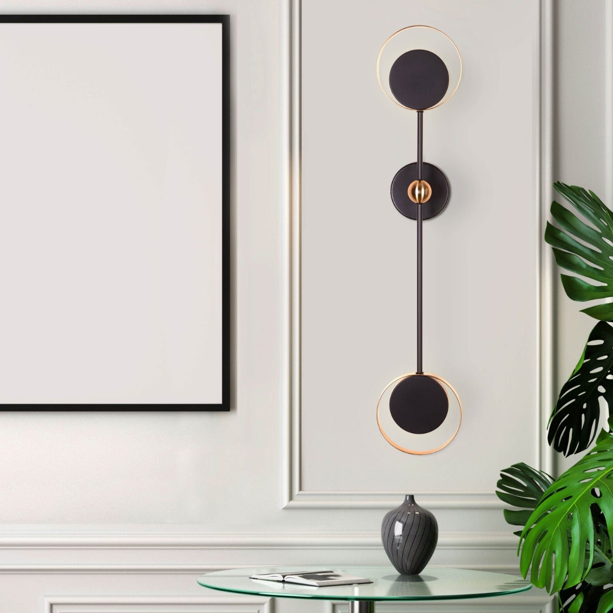 Been This Way (Black, Built-In LED) Wall Light