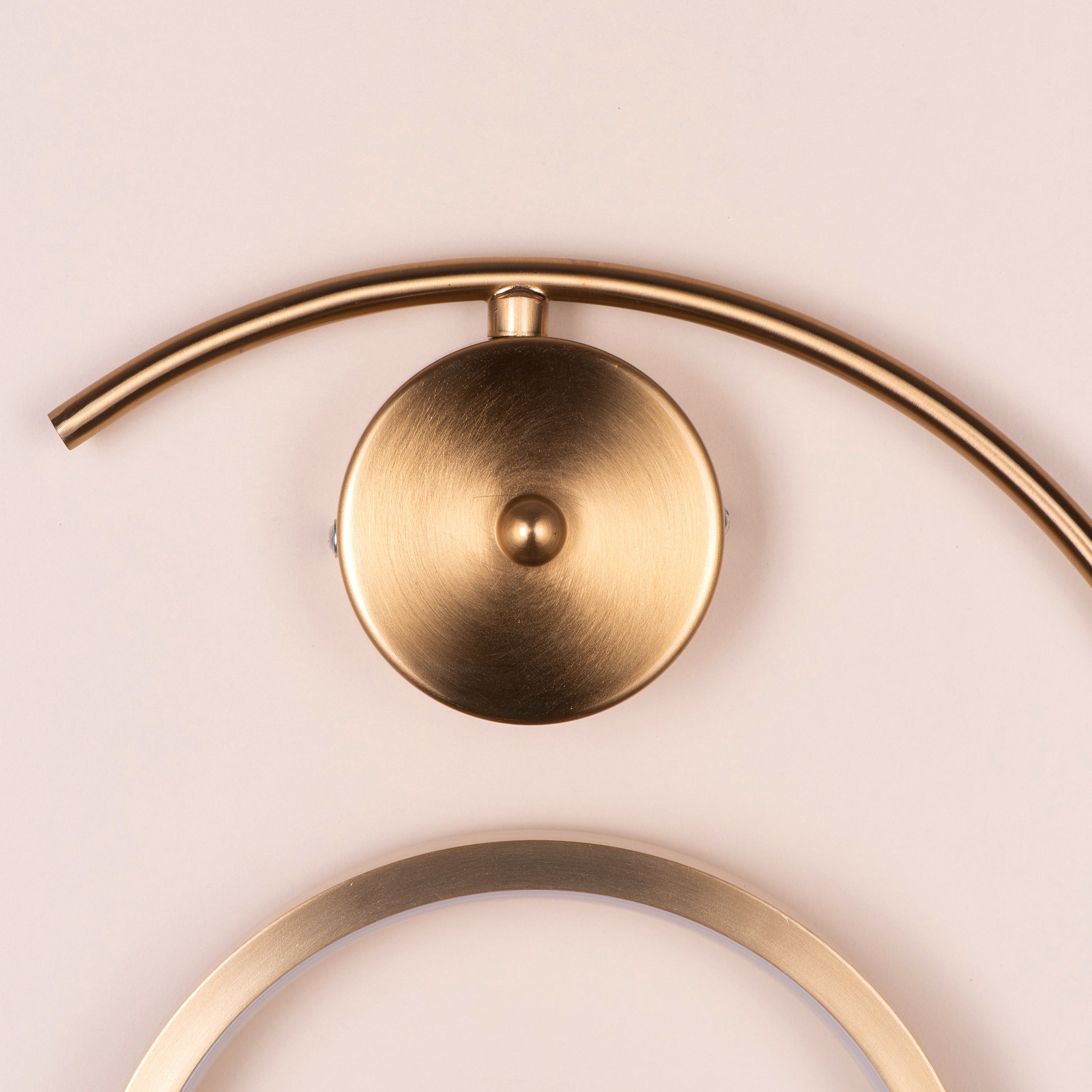 Playground (Gold, Built-In LED) Wall Light