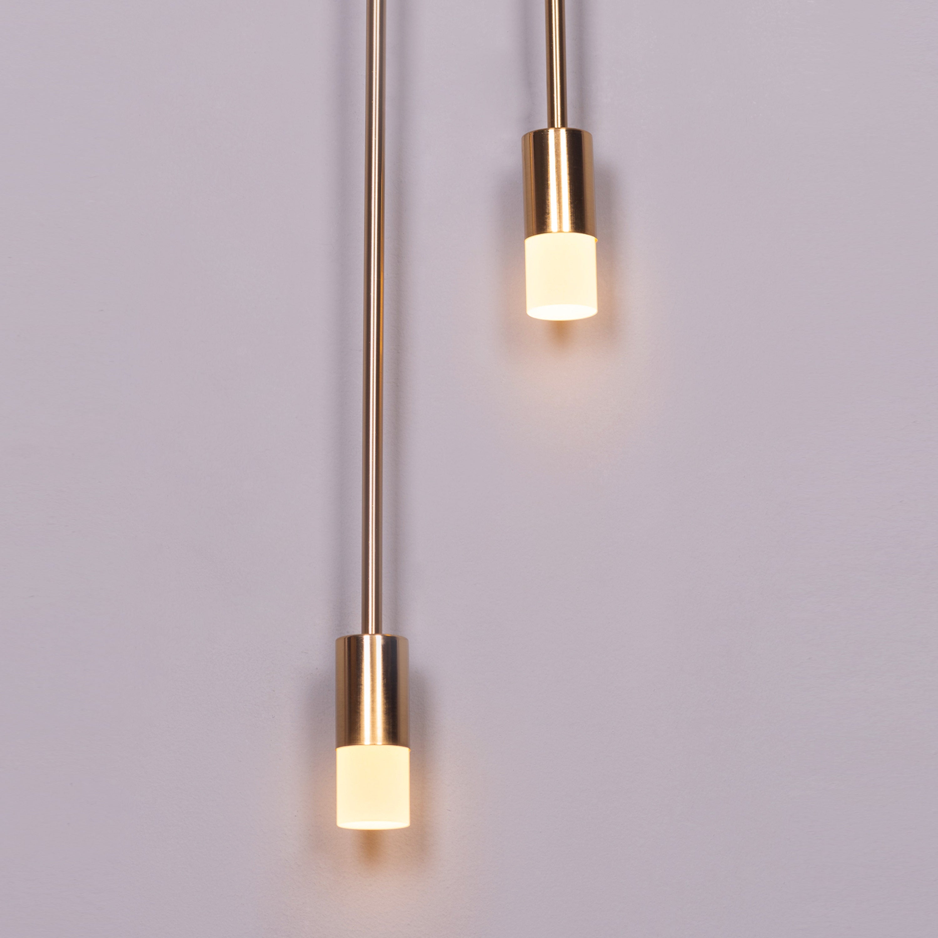 Homecoming (Large, Gold, Built-In LED) Wall Light