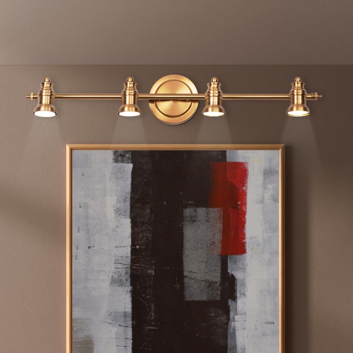 Beautiful Lives (Large, Gold, Built-In LED) Picture Light