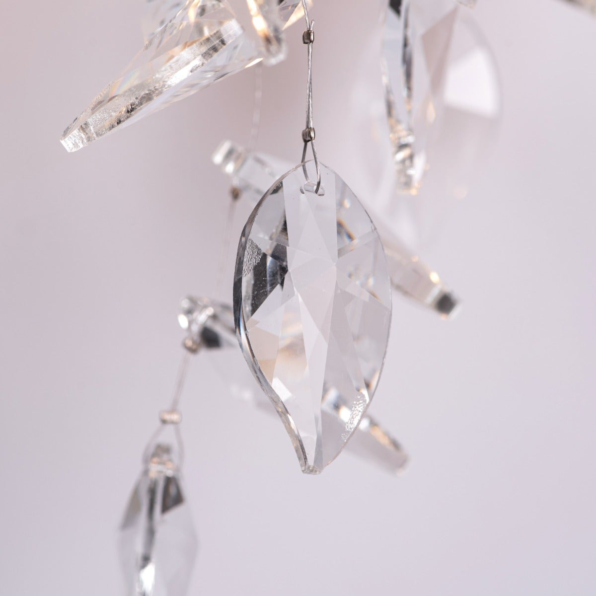 Moral Of The Story (Gold) Crystal Wall Light