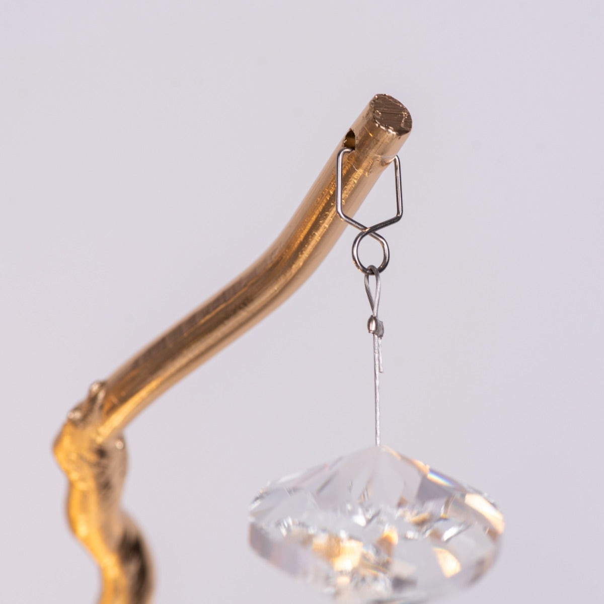 Moral Of The Story (Gold) Crystal Wall Light