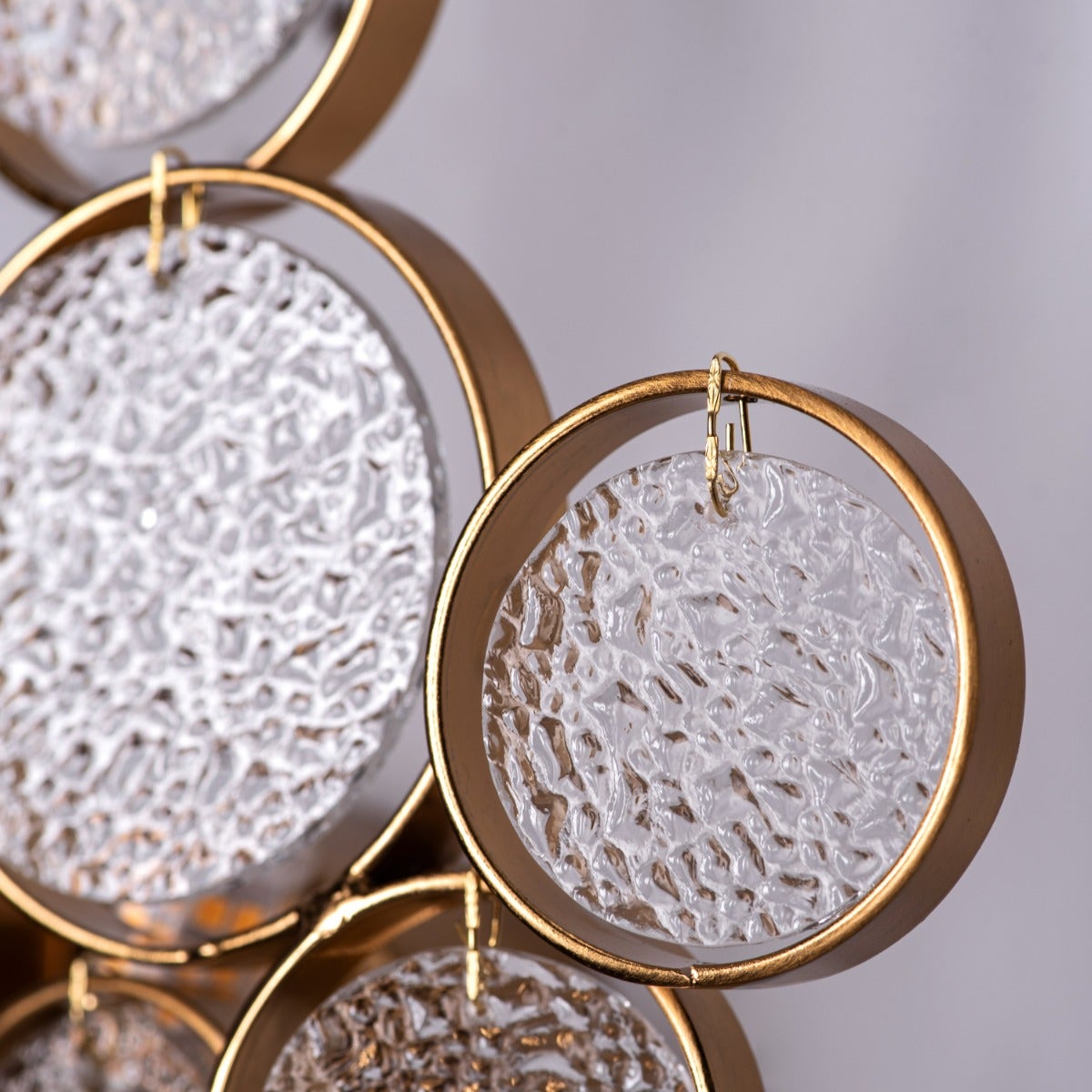 Louder Than Thunder (Gold) Crystal Wall Light